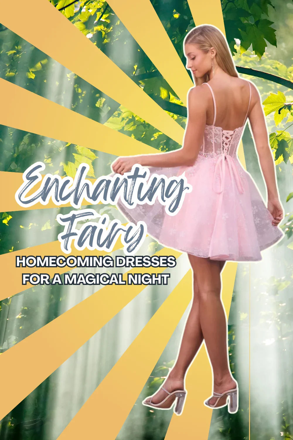 Enchanting Fairy Homecoming Dresses for a Magical Night Enchanting Fairy Homecoming Dresses for a Magical Night