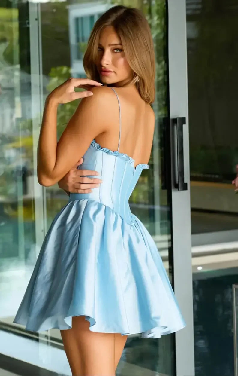 26314 - AVA PRESLEY - CORSET A-LINE MINI DRESS