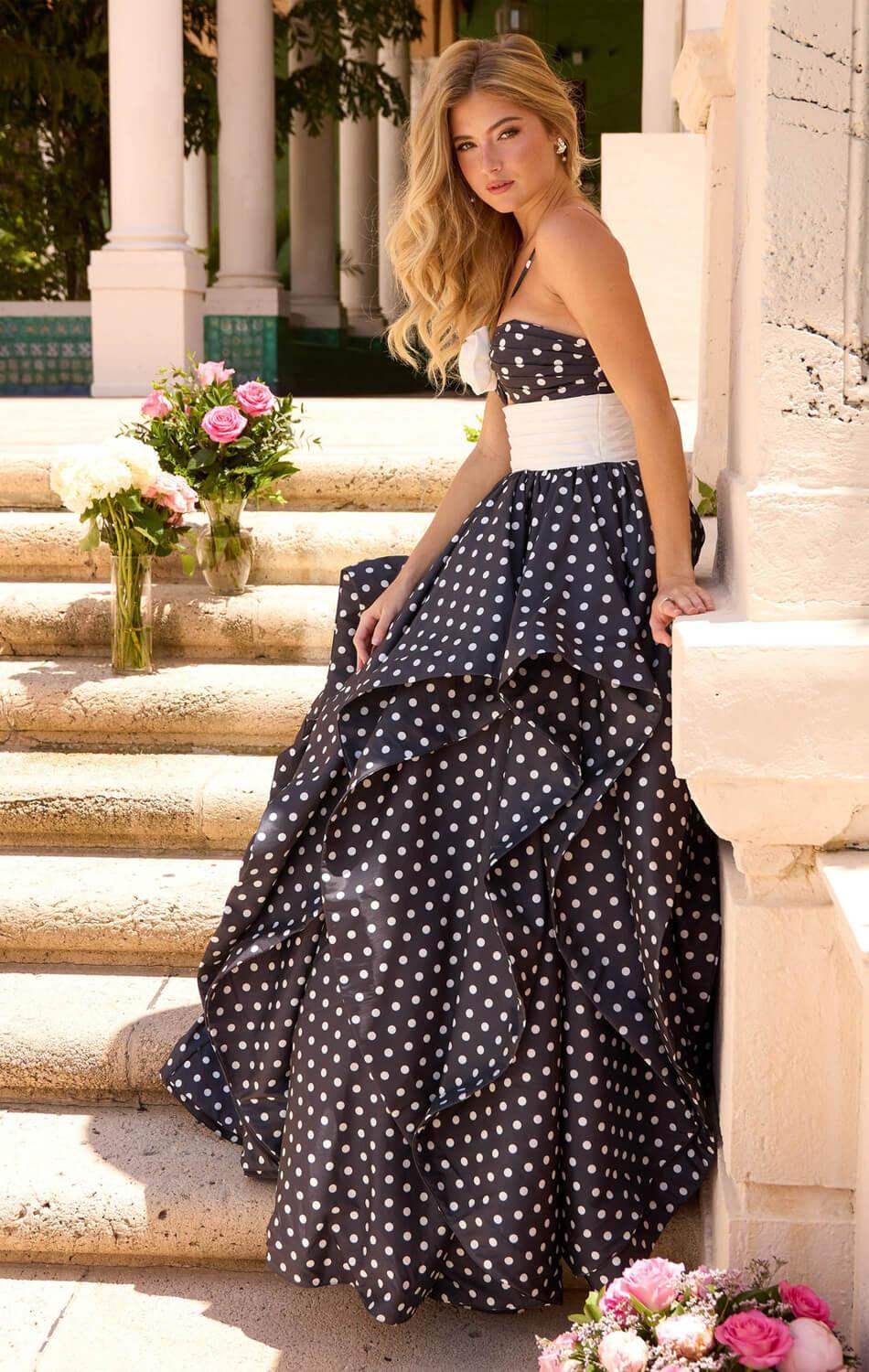 42362 - Ava Presley - Polka Dot Ball Gown
