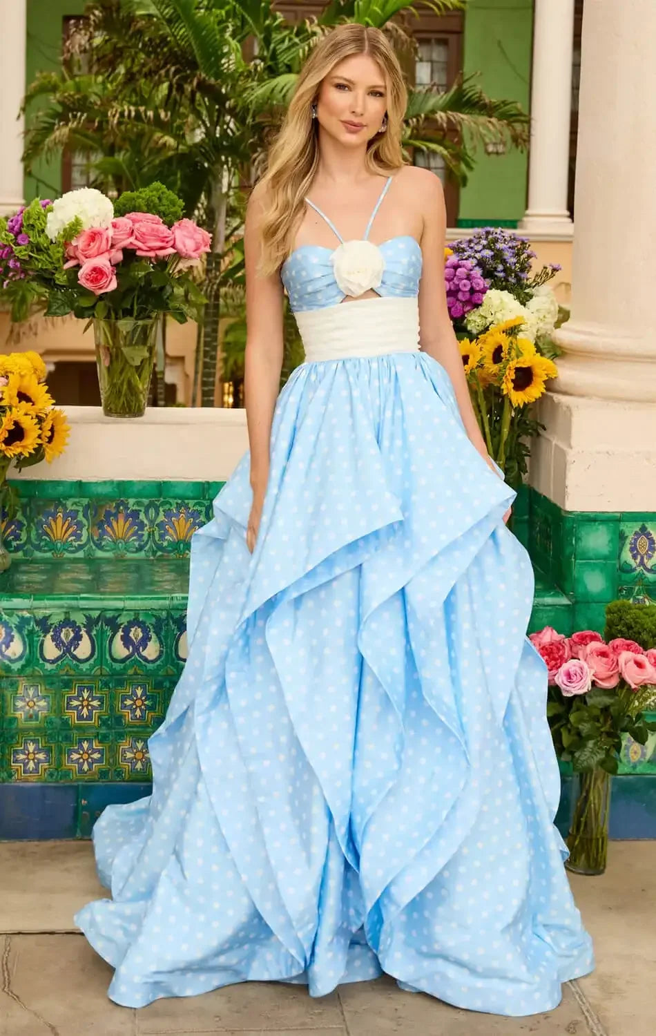 42362 - Ava Presley - Polka Dot Ball Gown