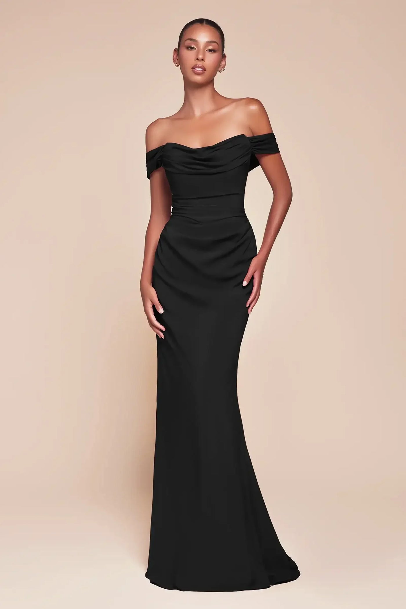 Caitlin Gown - Convertible Tie Chiffon Dress