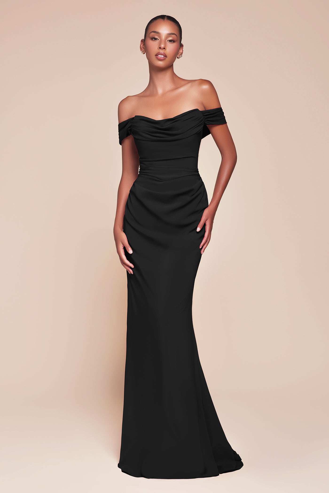 Caitlin Gown - Convertible Tie Chiffon Dress