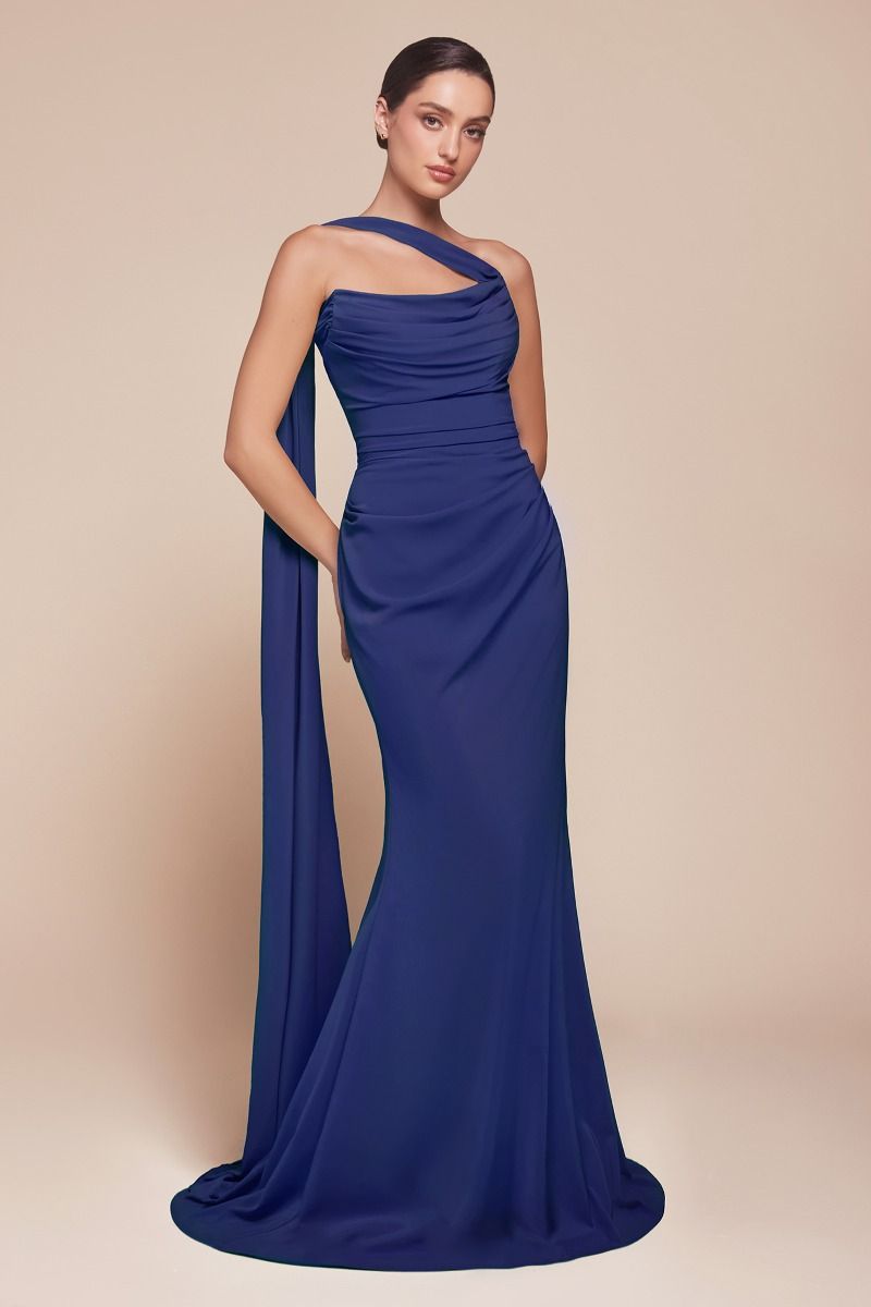 Caitlin Gown - Convertible Tie Chiffon Dress