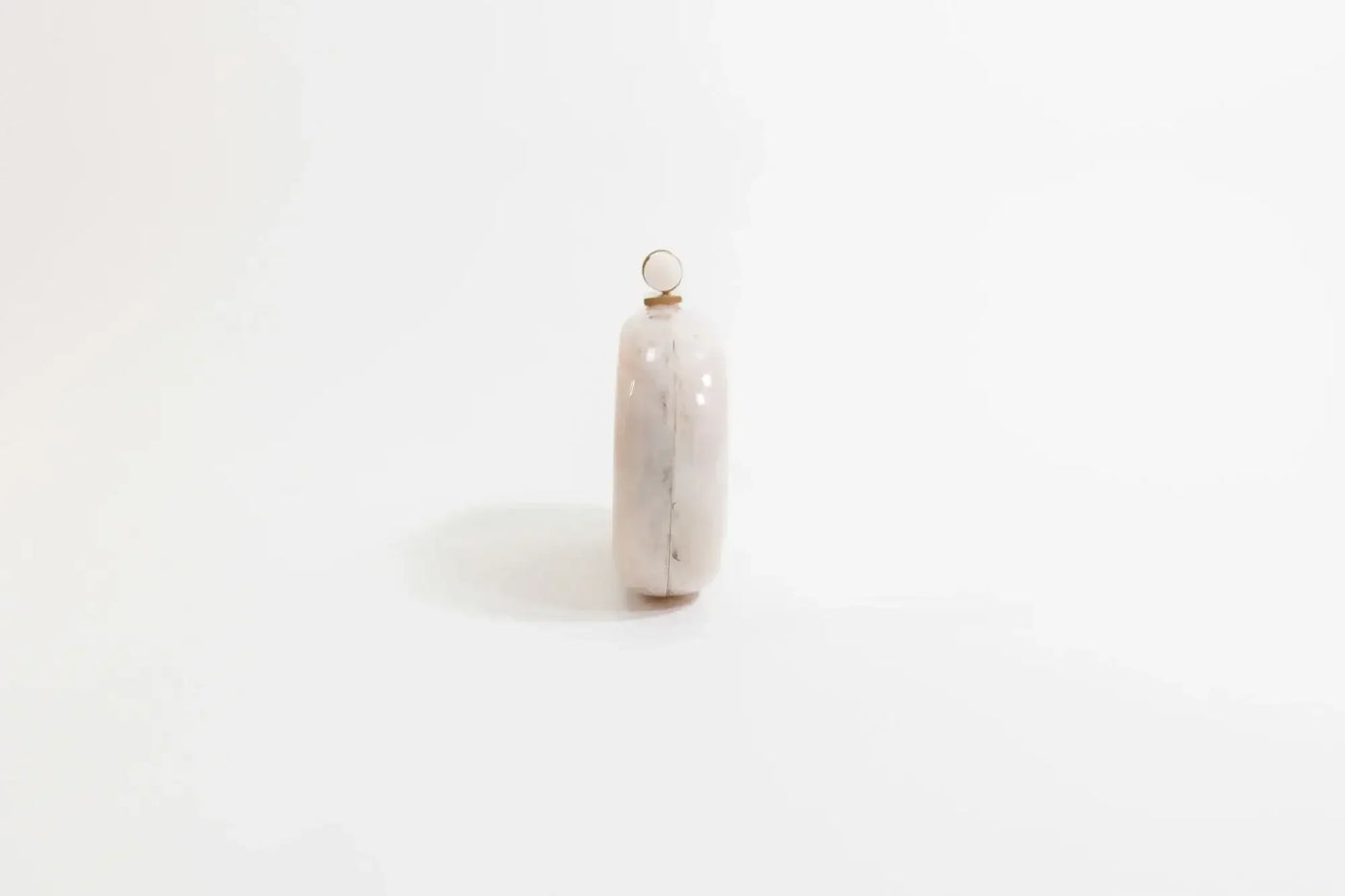 Ethereal Capsule Clutch - Pearl