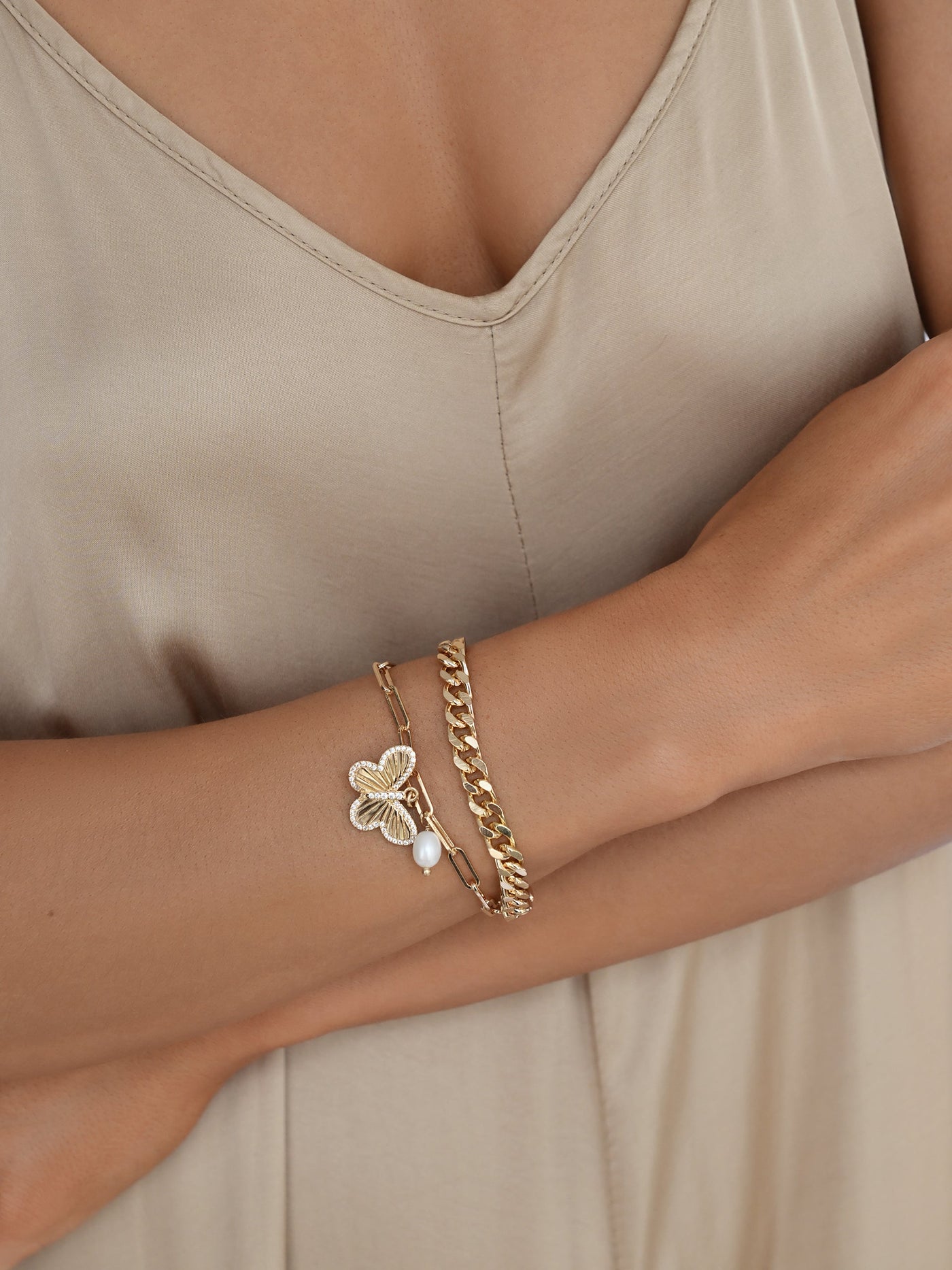 Butterfly Bracelet Set