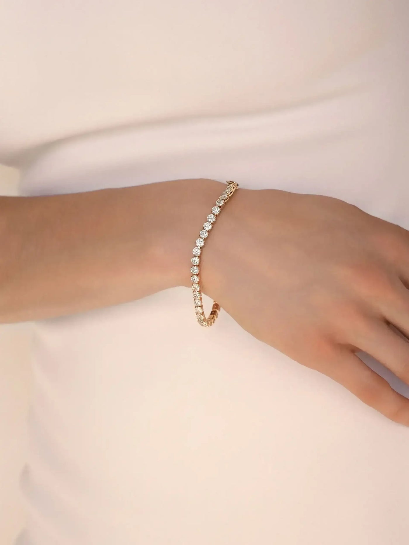 Single Row Tennis Bracelet