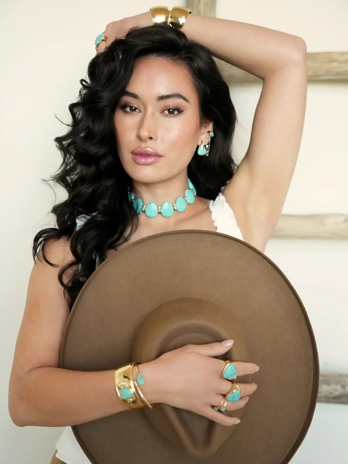 Turquoise Solstice Thick Cuff