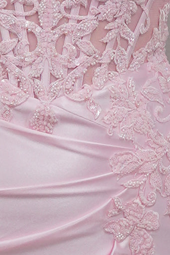 Flynn Mini Dress - Off The Shoulder Lace Corset Cocktail Dress