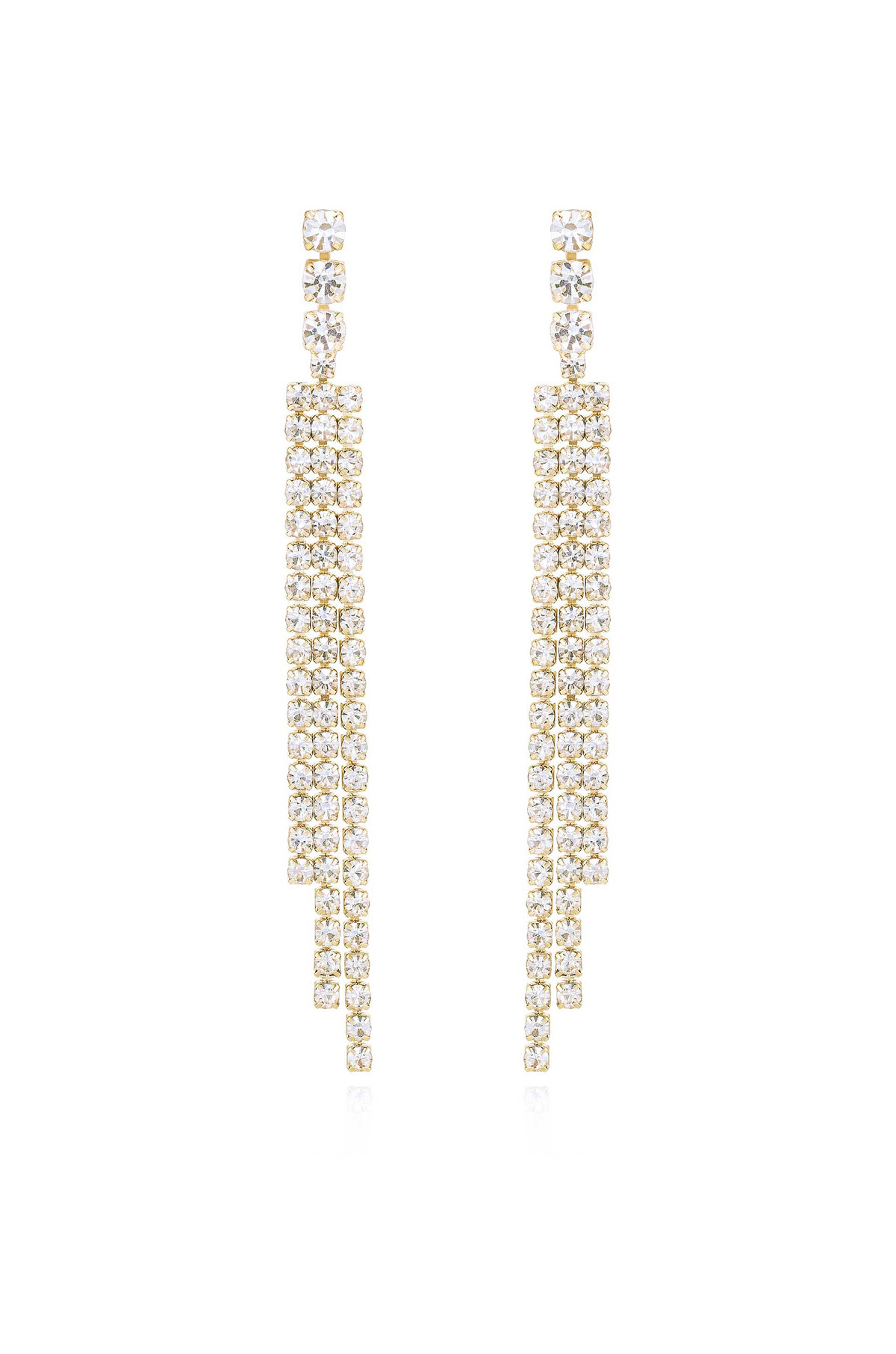 The Moment Crystal Dangle Earrings