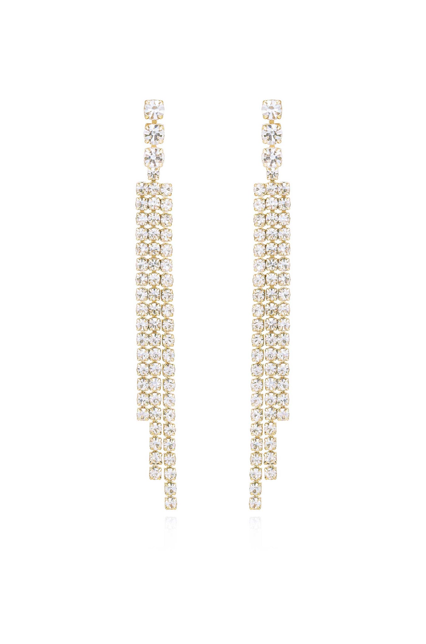 The Moment Crystal Dangle Earrings