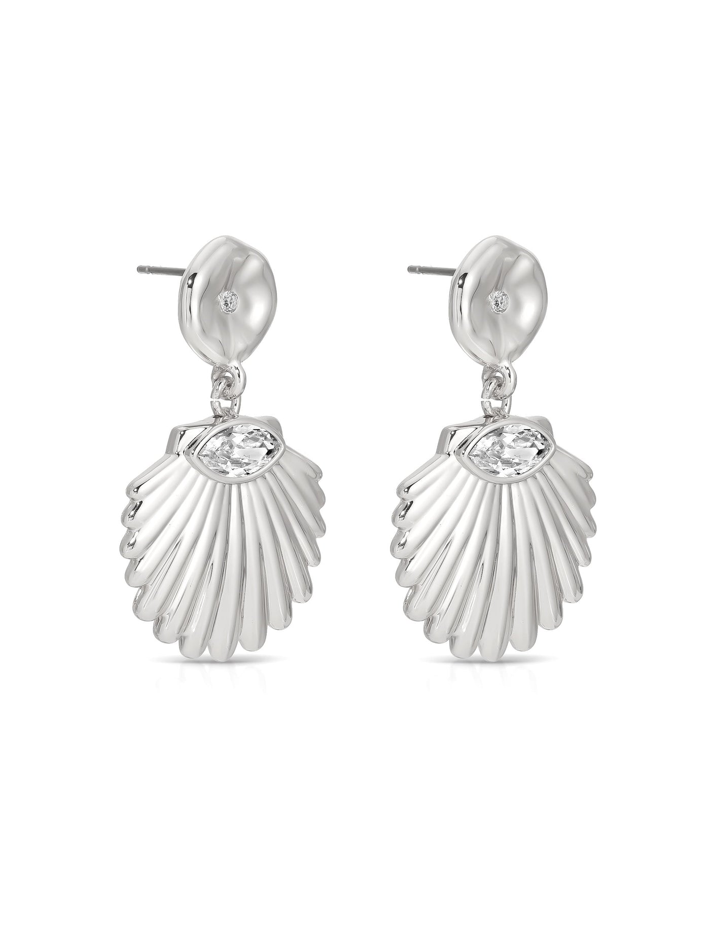 Santorini Shell Drop Earrings