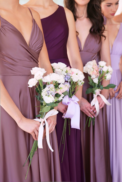 Kinsley Gown - Soft Satin A-line Dress