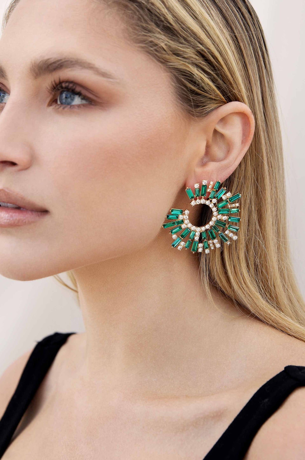 Opulent Stardust Statement Earrings