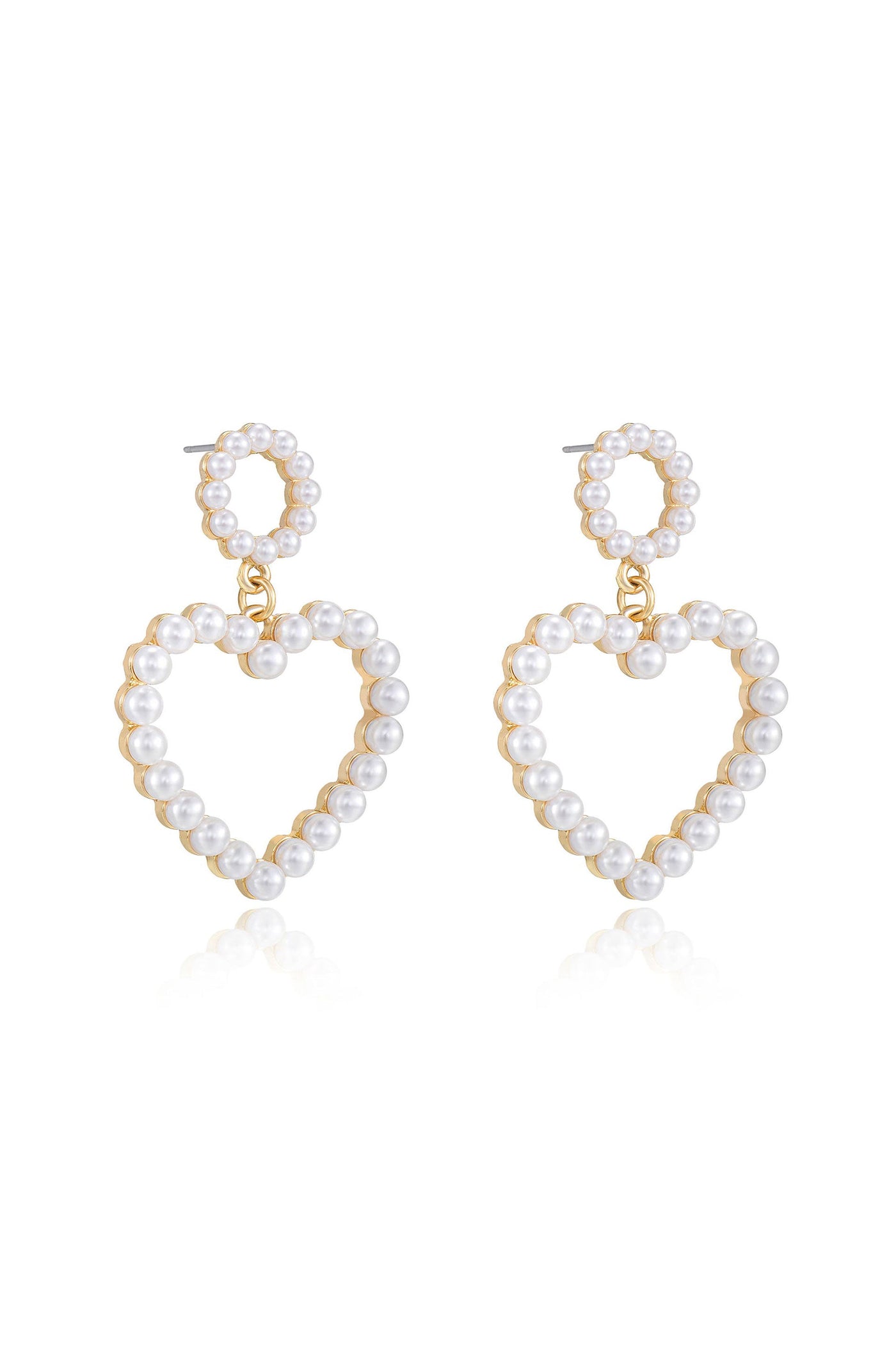 Loving Pearl Heart & Earrings