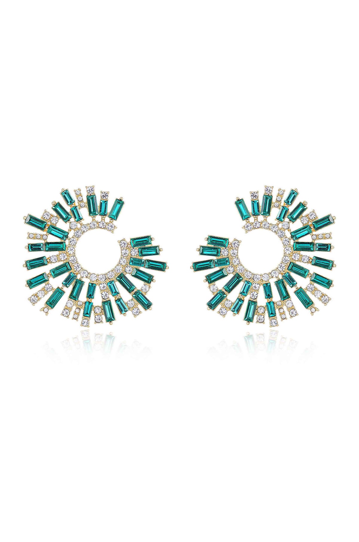 Opulent Stardust Statement Earrings