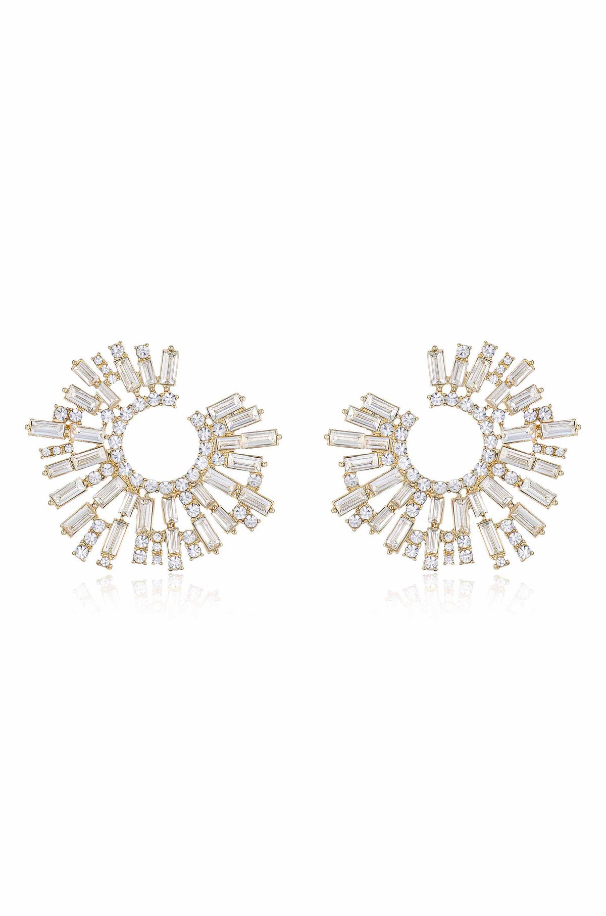 Opulent Stardust Statement Earrings