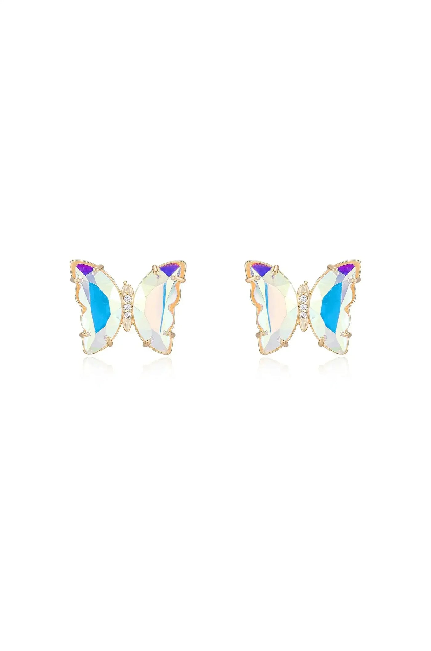 Flutter Away Crystal Earrings