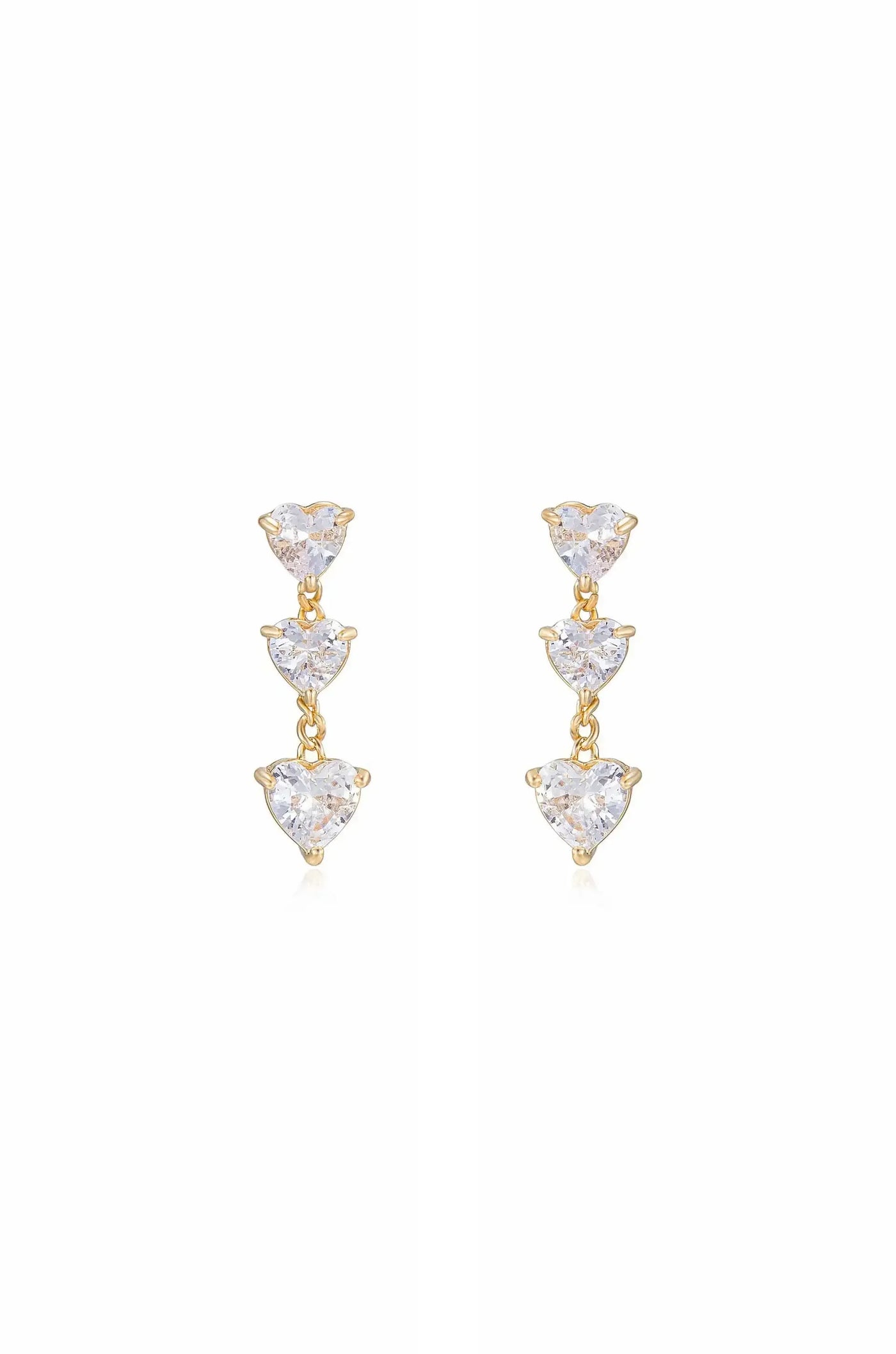 Queen of Hearts Crystal Earrings
