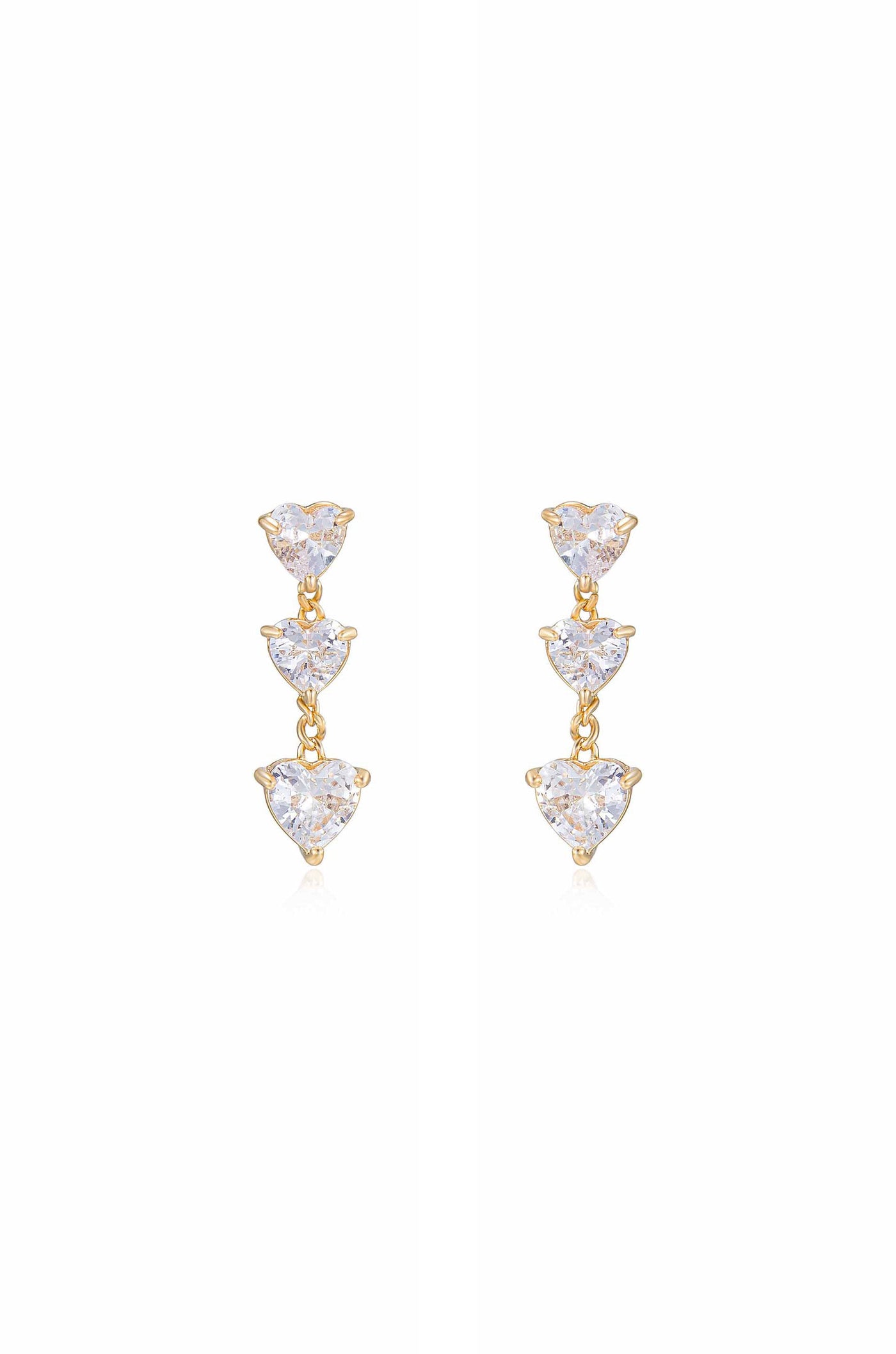 Queen of Hearts Crystal Earrings