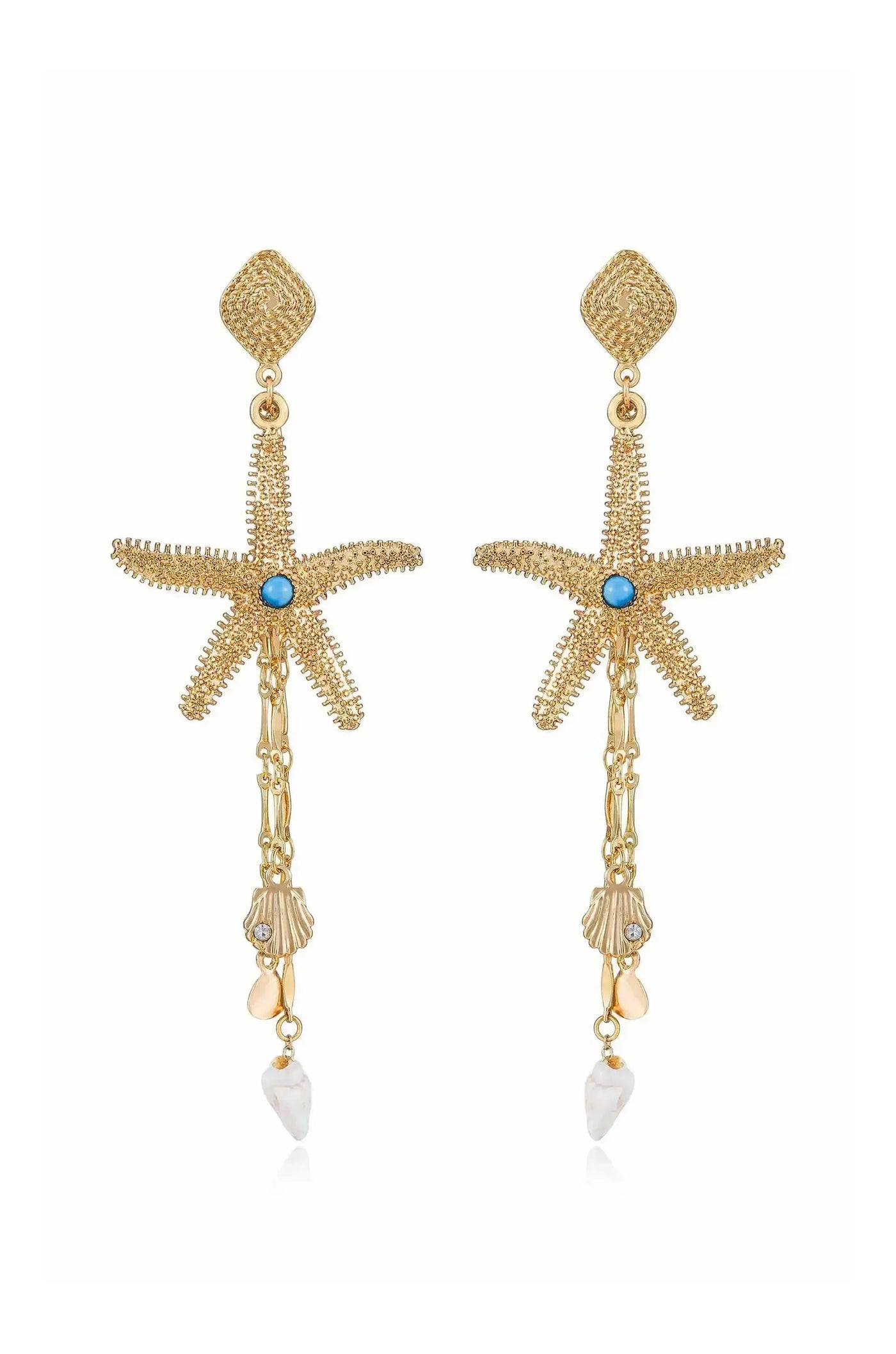 Starfish Seeker Drop Earrings