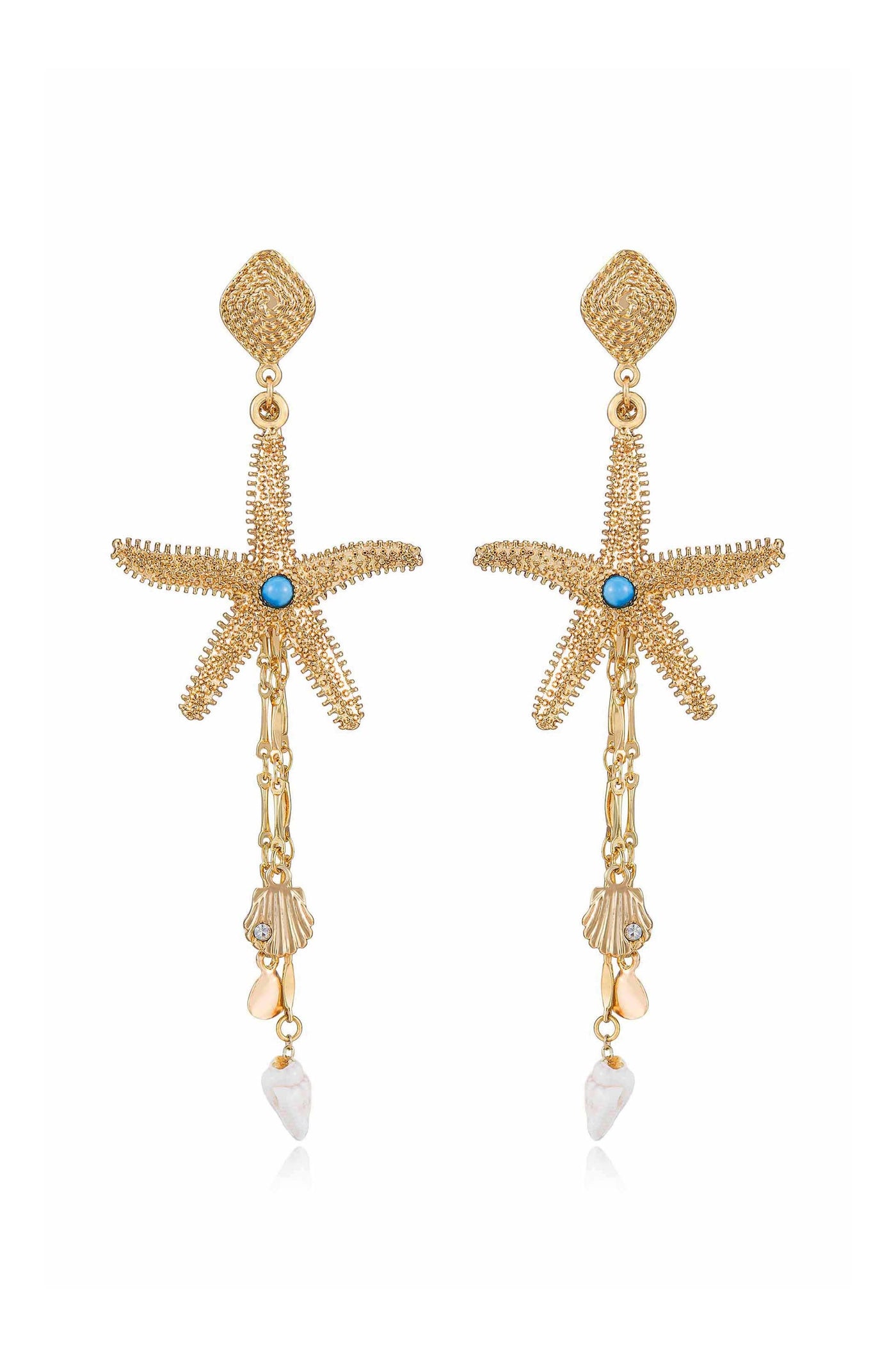 Starfish Seeker Drop Earrings