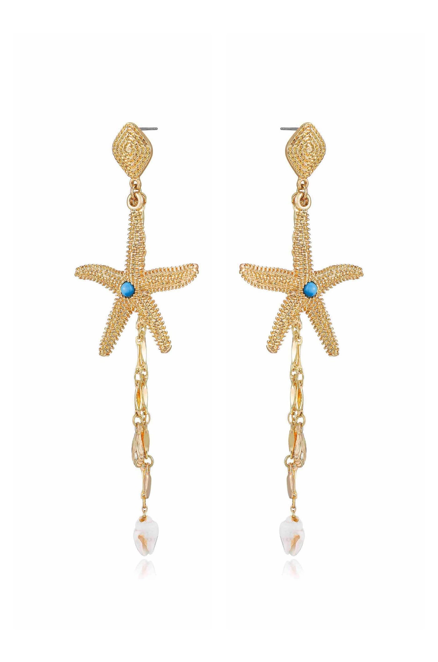 Starfish Seeker Drop Earrings