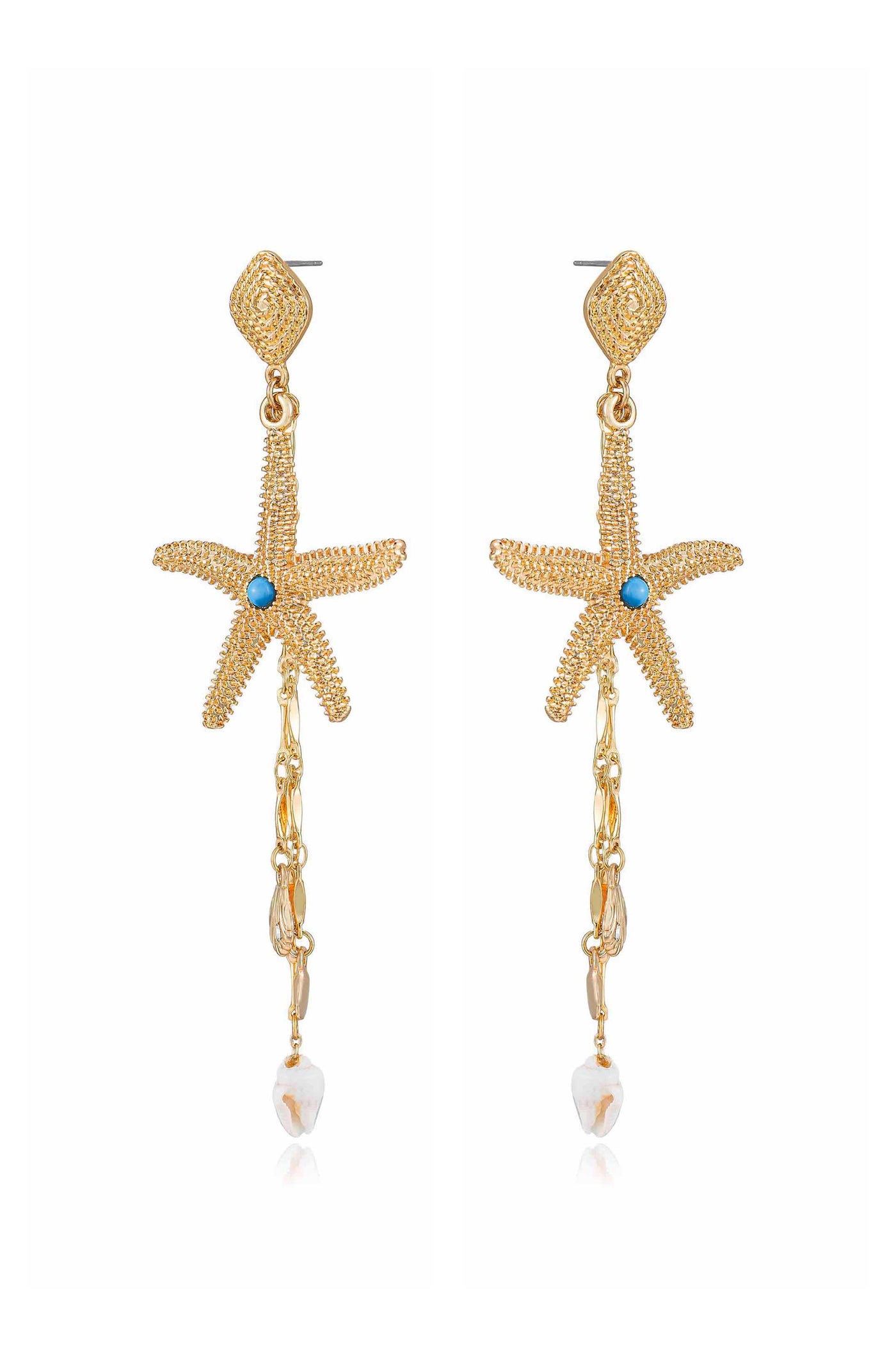 Starfish Seeker Drop Earrings
