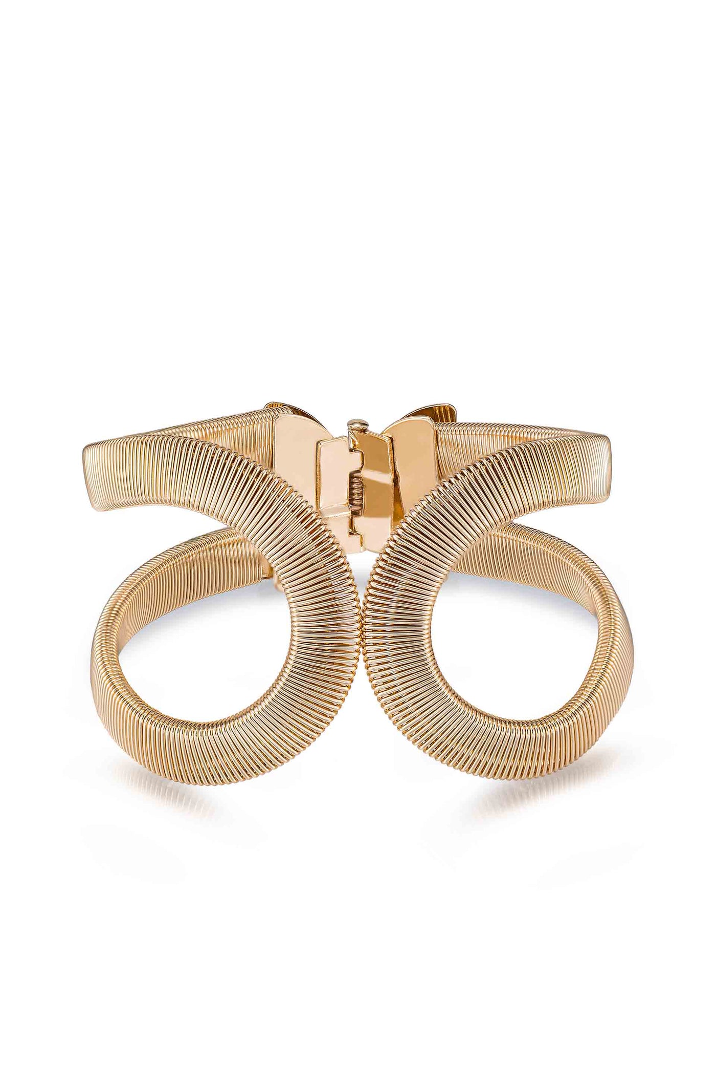 Abstract Flex Cuff Bracelet