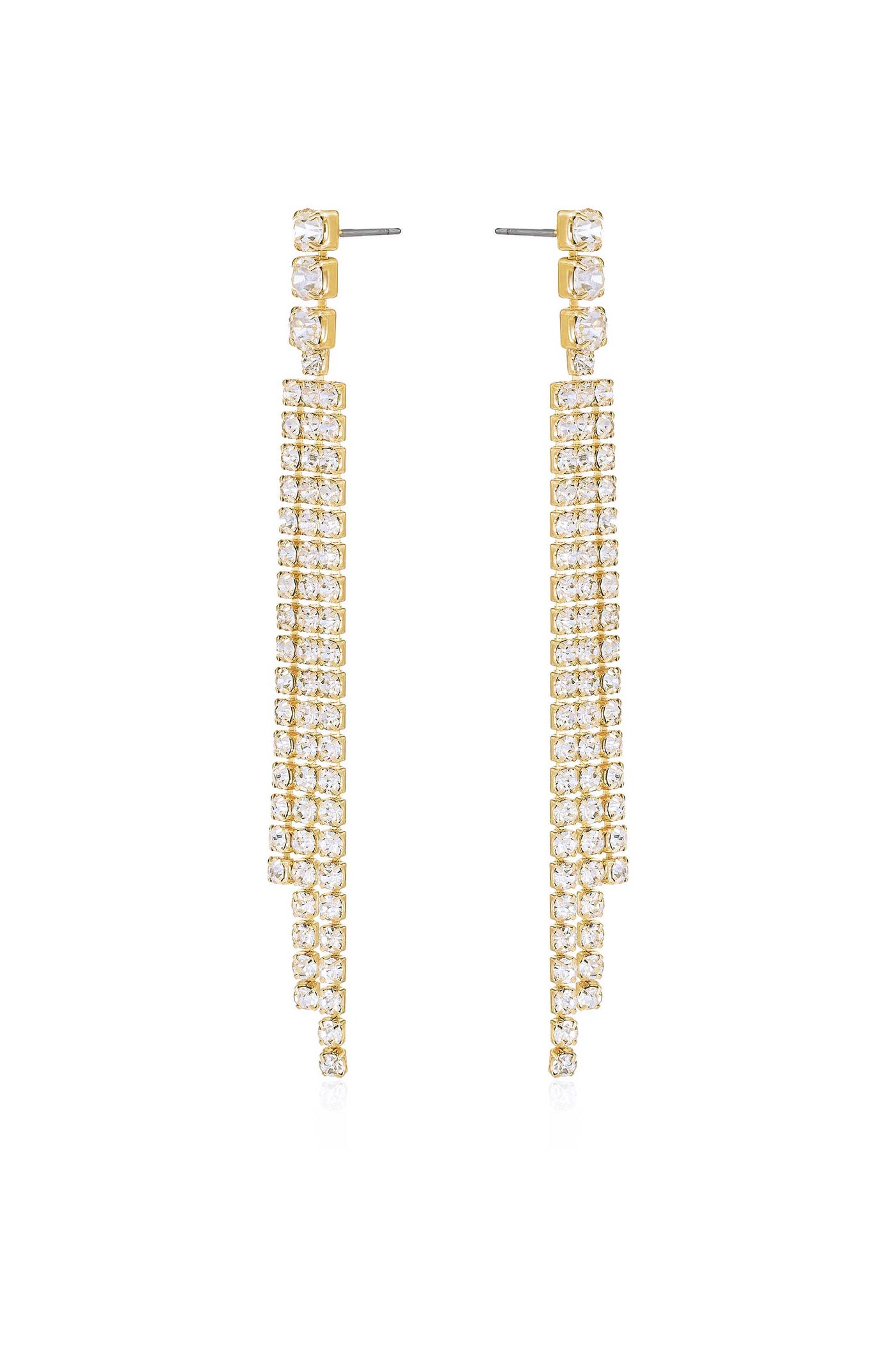The Moment Crystal Dangle Earrings