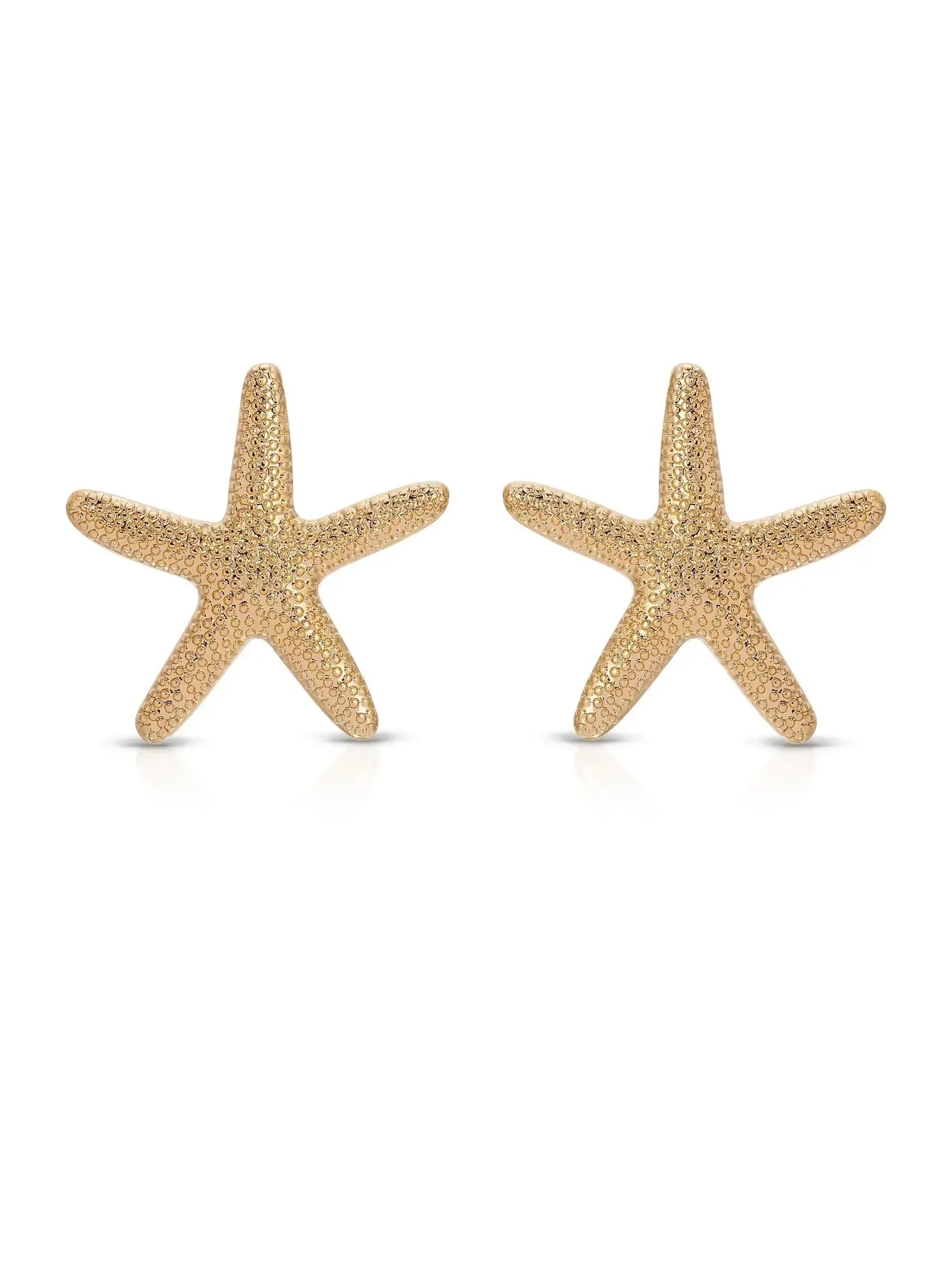 Statement Starfish Stud Earrings