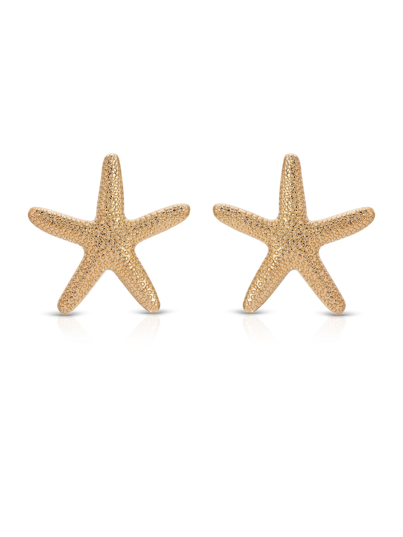 Statement Starfish Stud Earrings