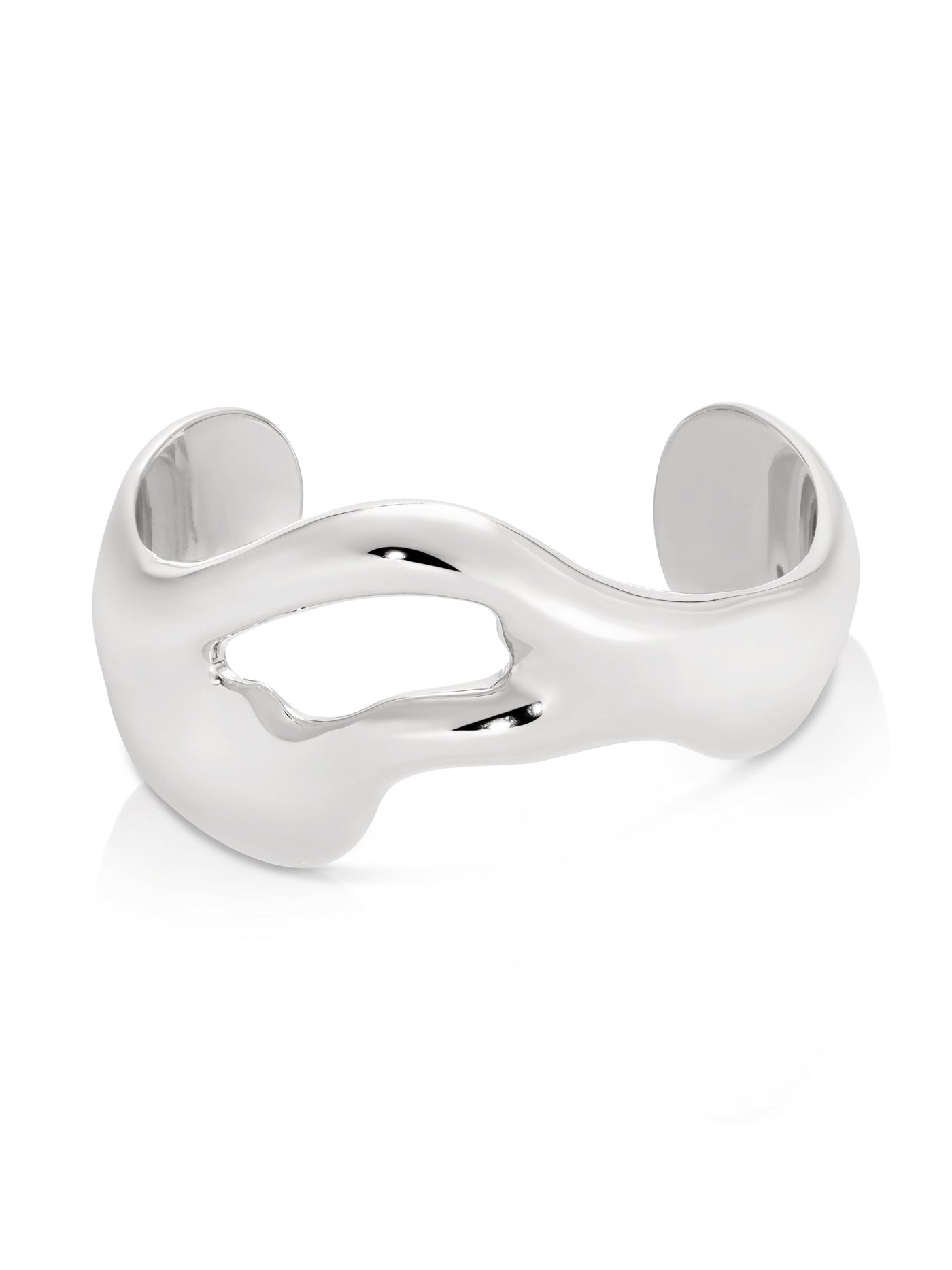 Open Abstract Cuff Bracelet