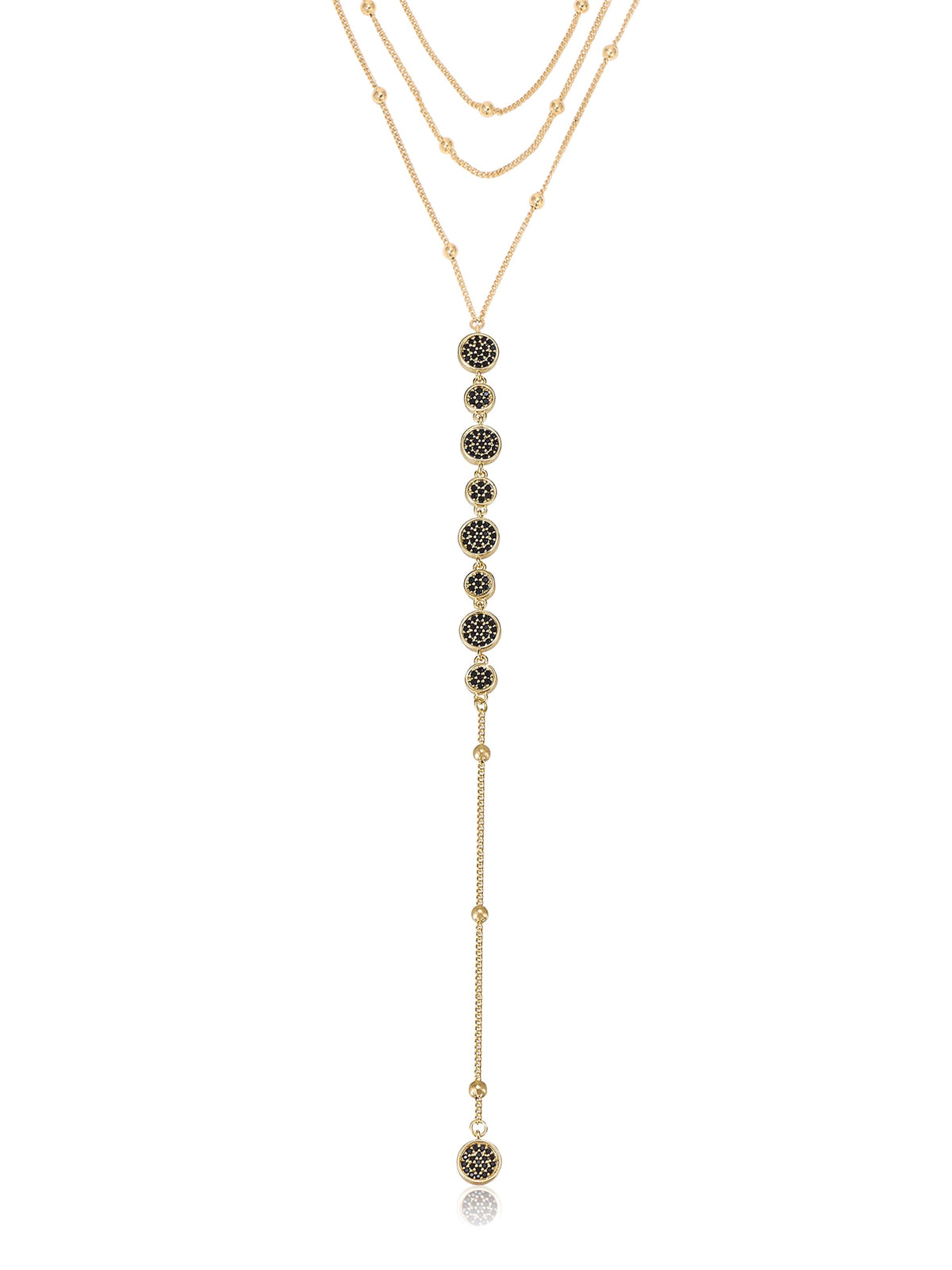 Bali Dreams Crystal Lariat Necklace