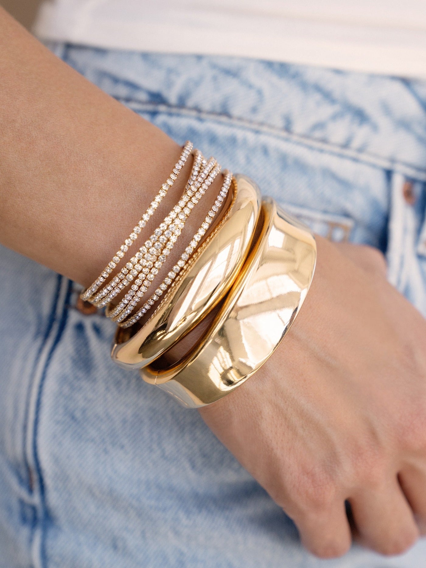 Dreamy Dome Bangle Bracelet