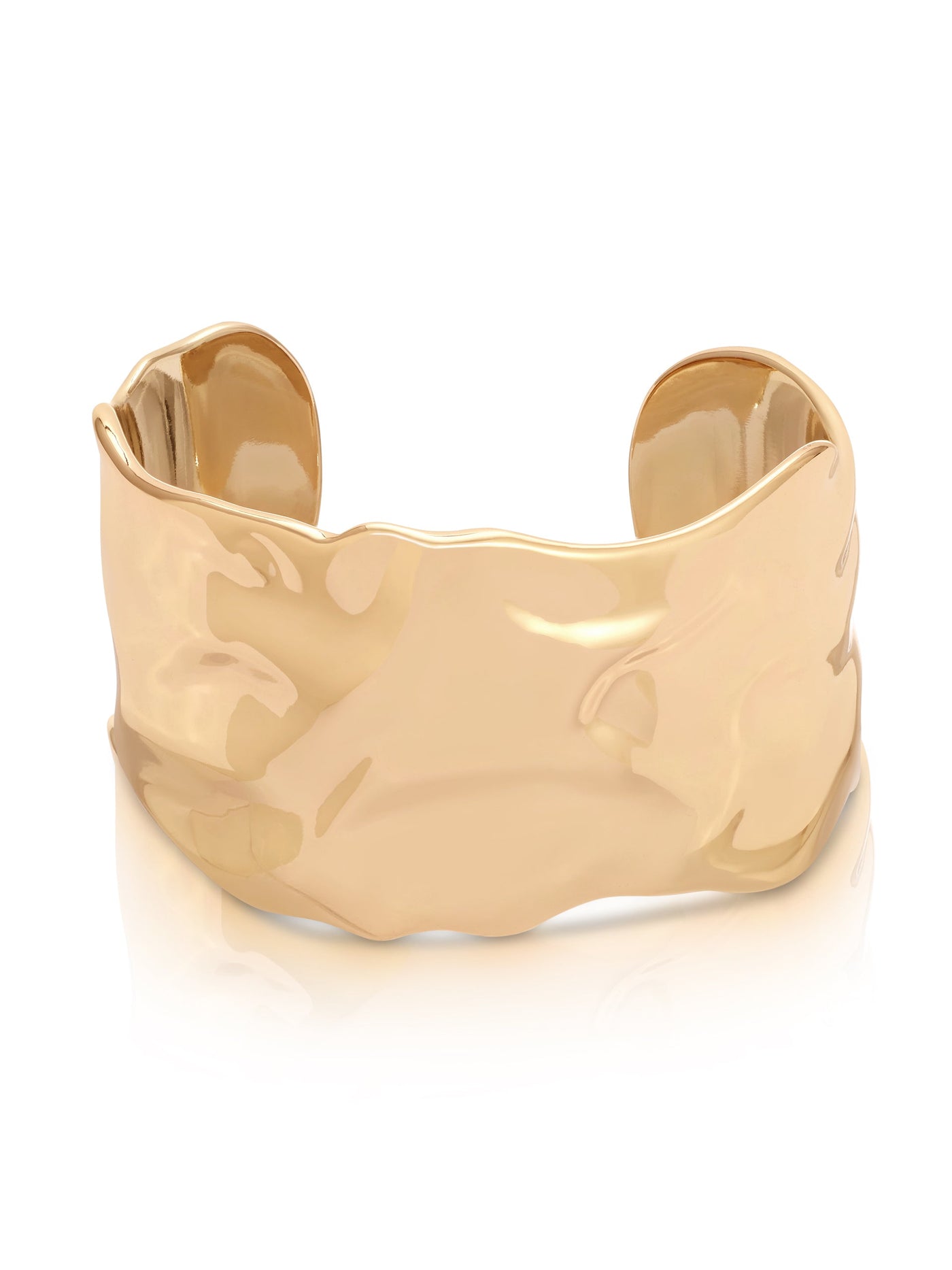 Thick Sculpted Cuff Bracelet