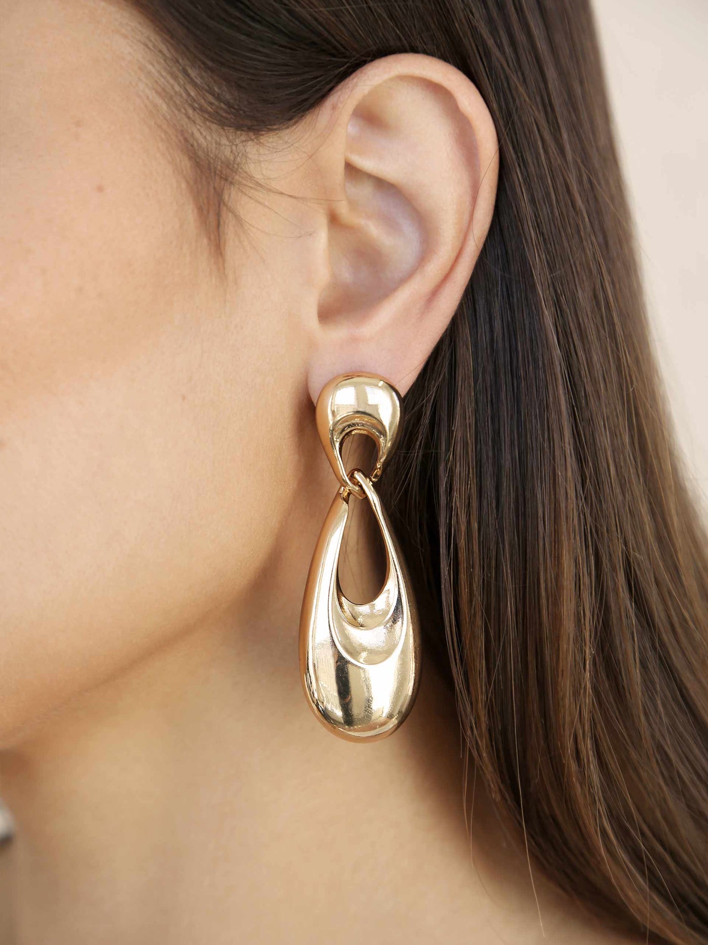 Infinity Earrings Gold Plated