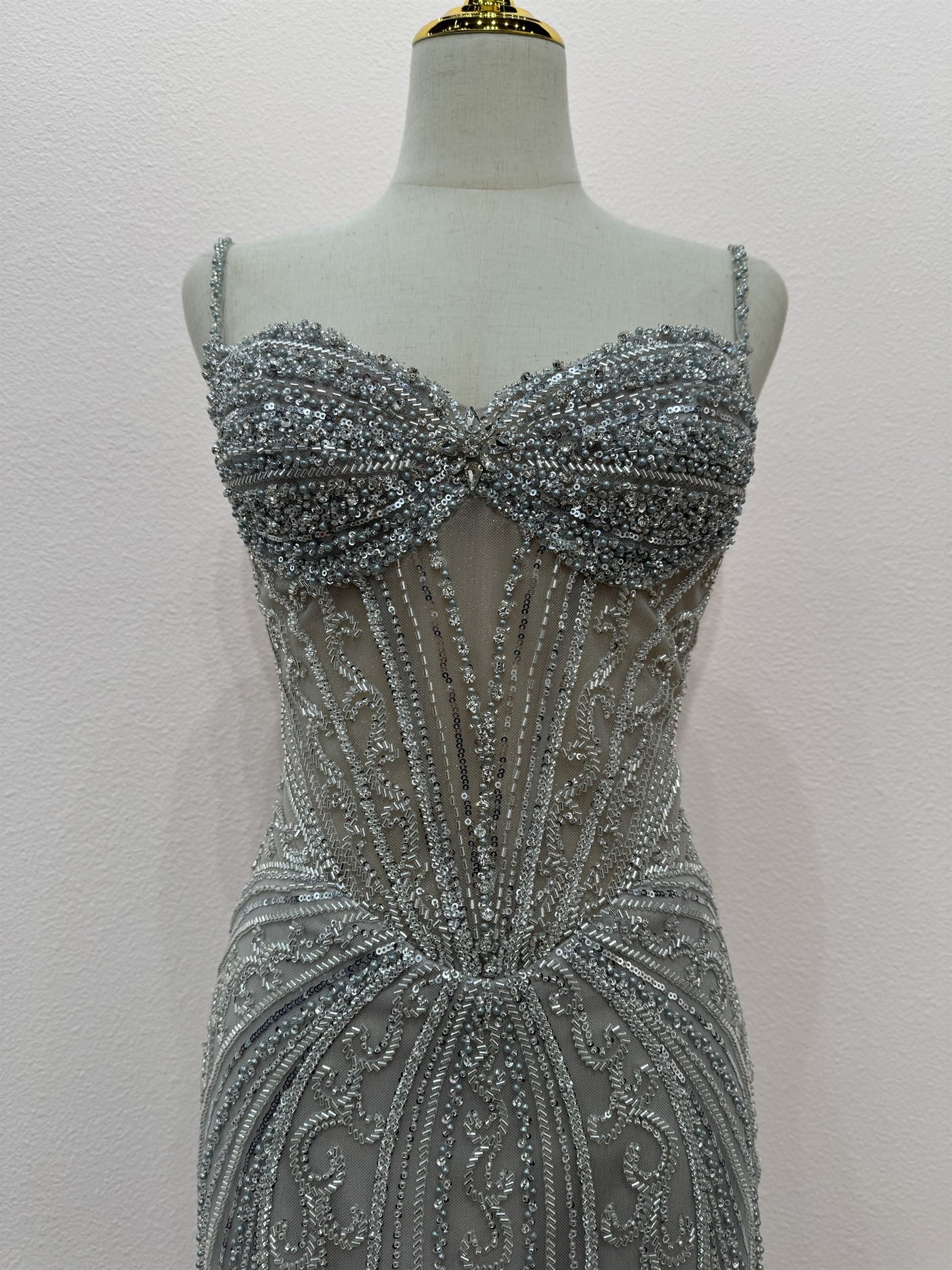 Finley Mini Dress - Beaded Corset Cocktail Dress