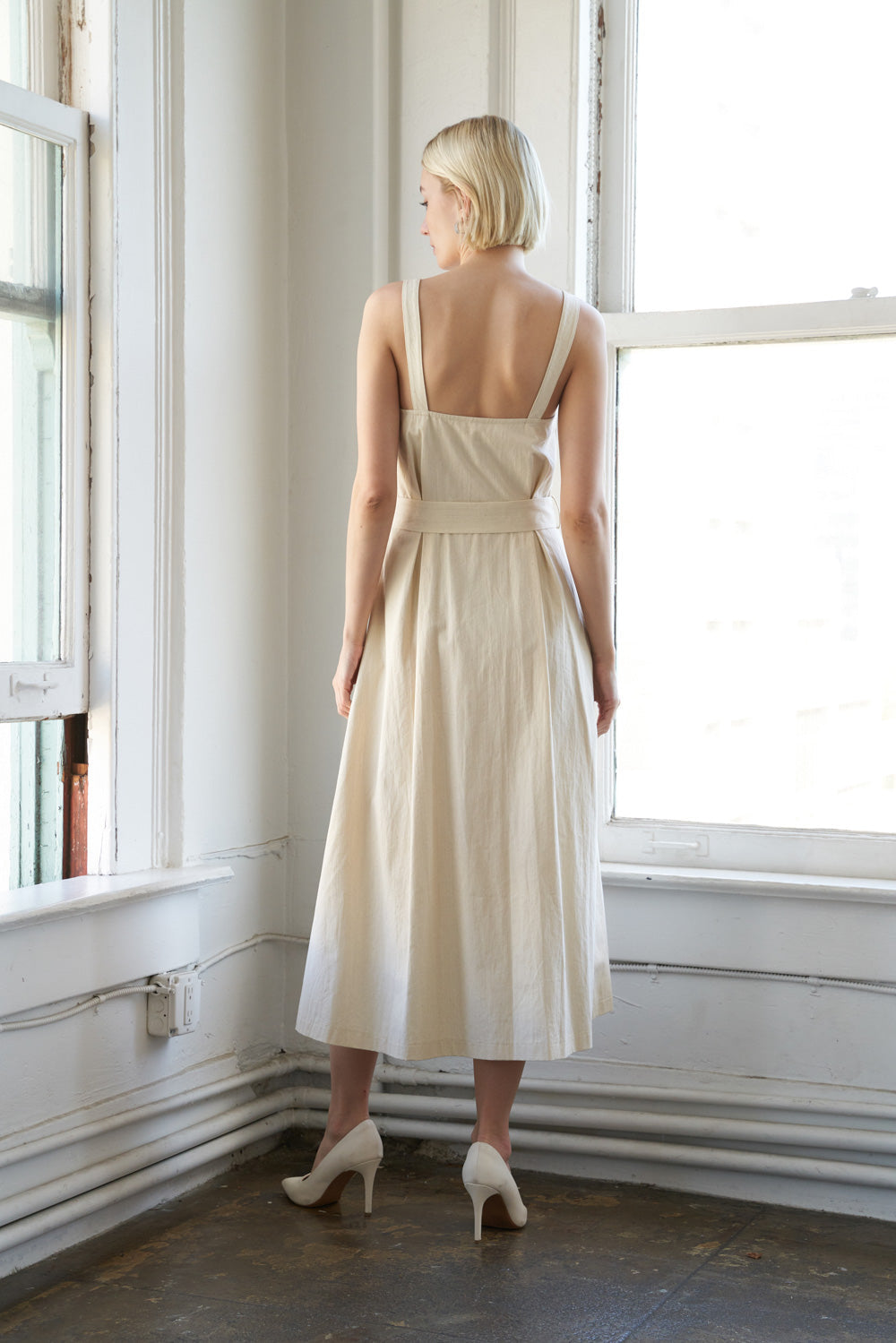 CALIFORNIA DREAMING BUTTON DOWN DRESS