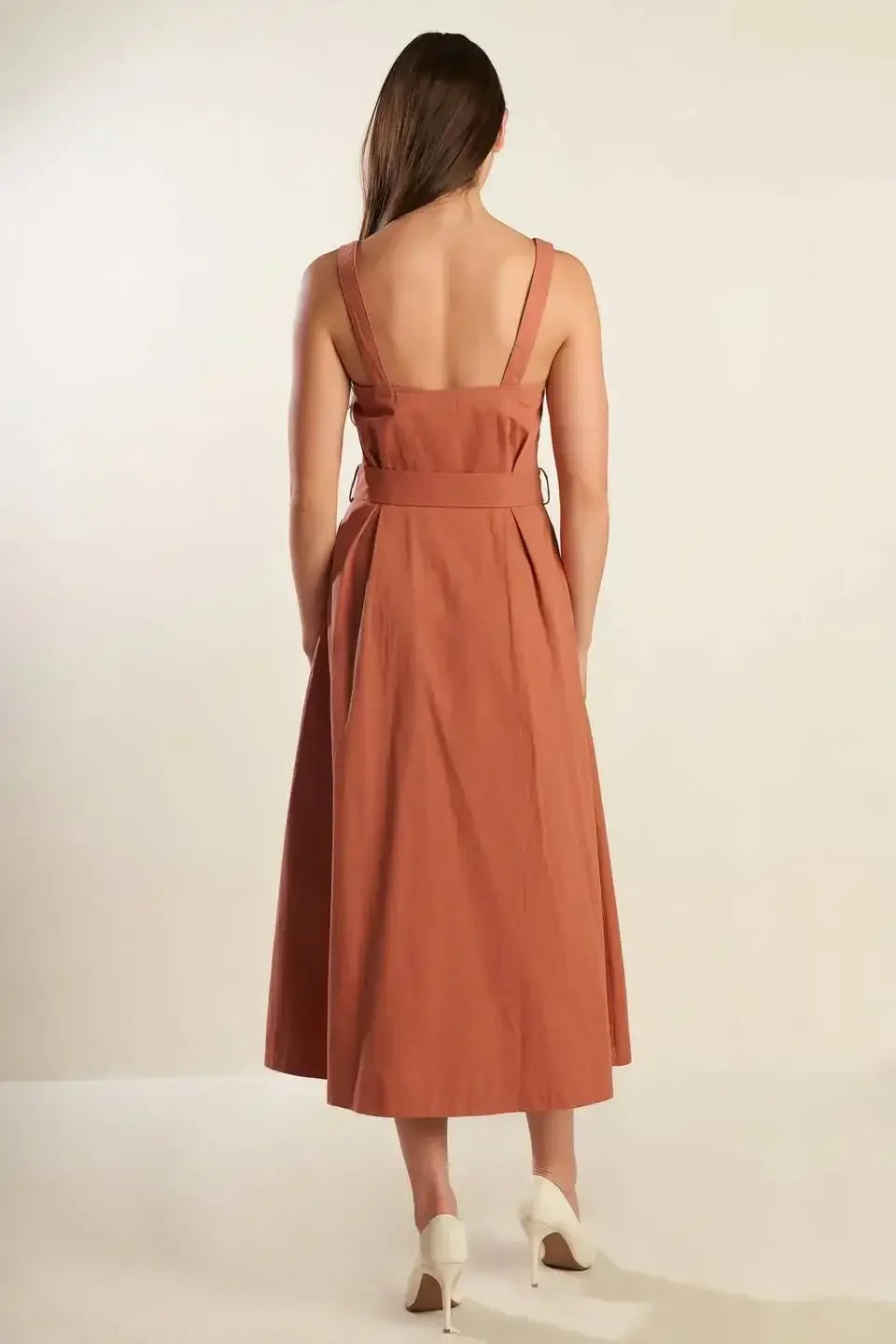 CALIFORNIA DREAMING BUTTON DOWN DRESS