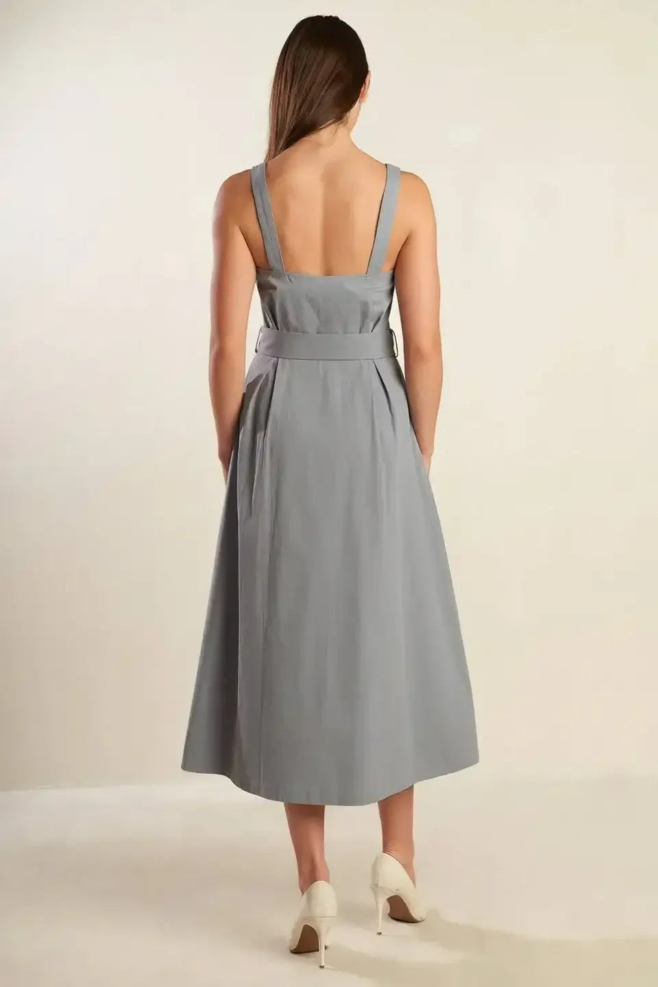 CALIFORNIA DREAMING BUTTON DOWN DRESS