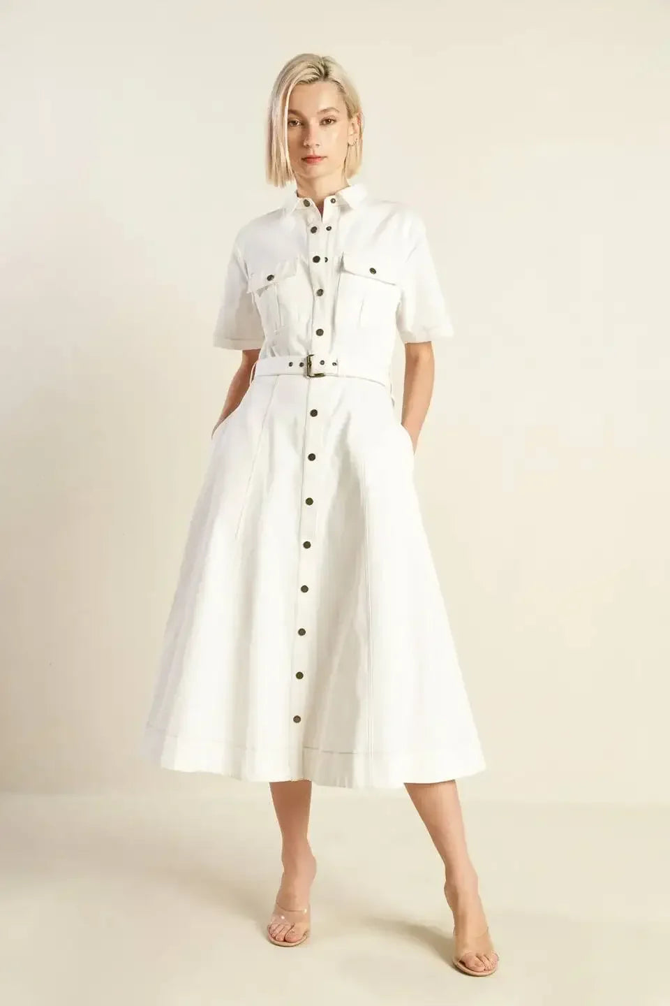 THE ESSENTIAL SHIRT DRESS - FINAL SALE