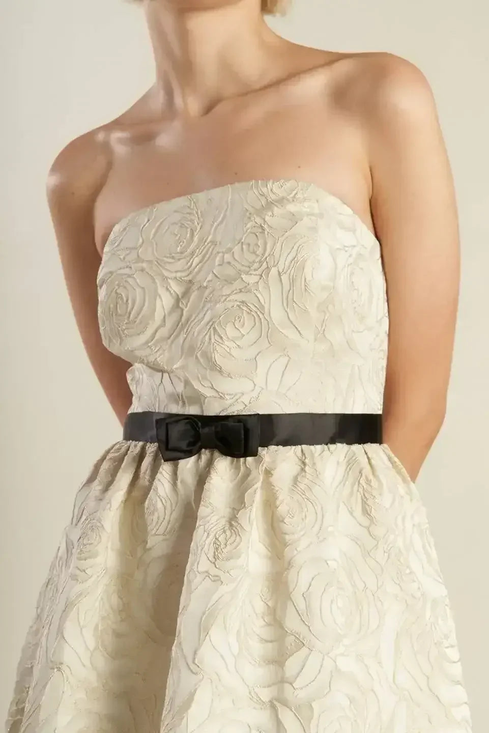 GET WHAT YOU NEED CHAMPAGNE MIDI DRESS - FINAL SALE