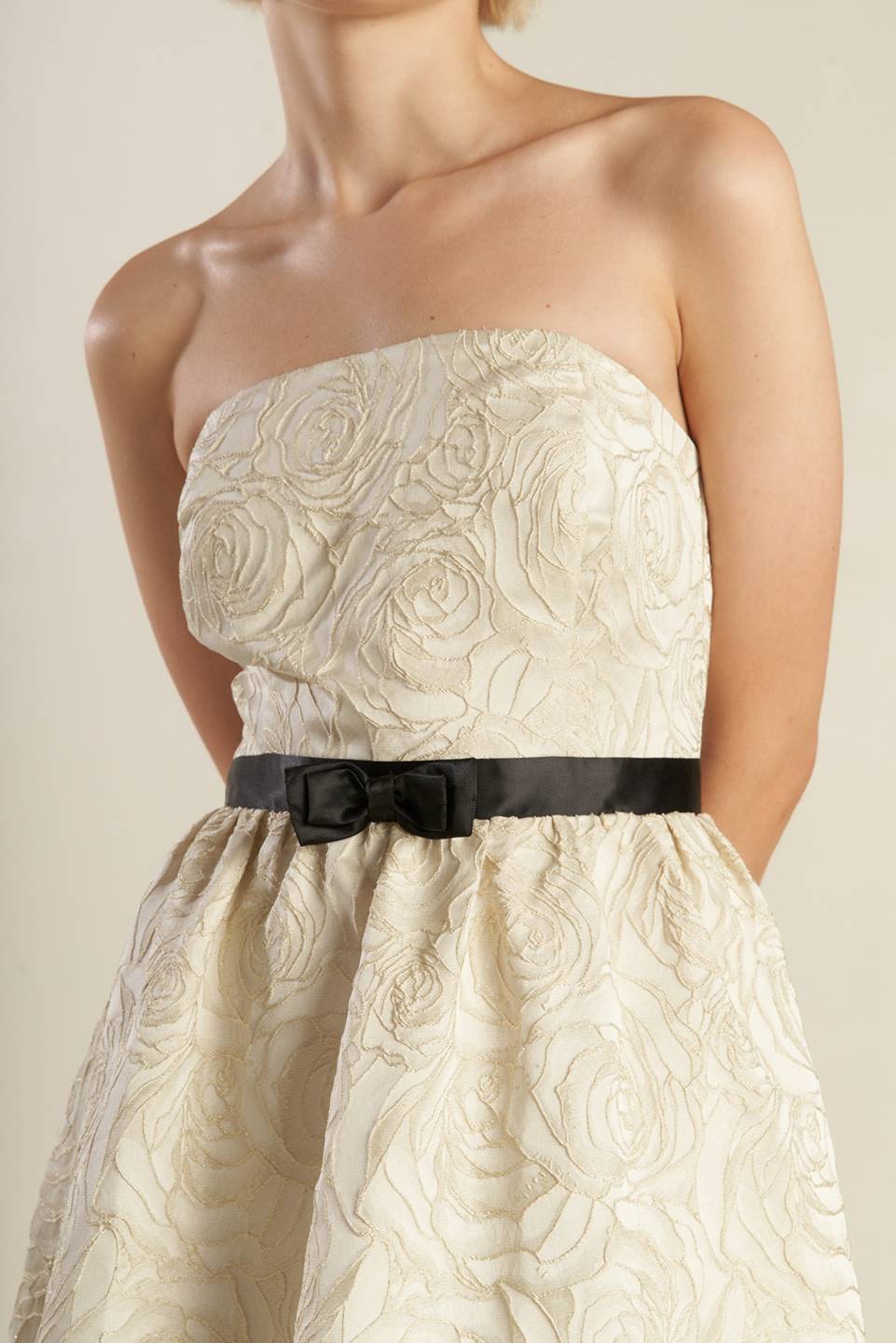 GET WHAT YOU NEED CHAMPAGNE MIDI DRESS - FINAL SALE