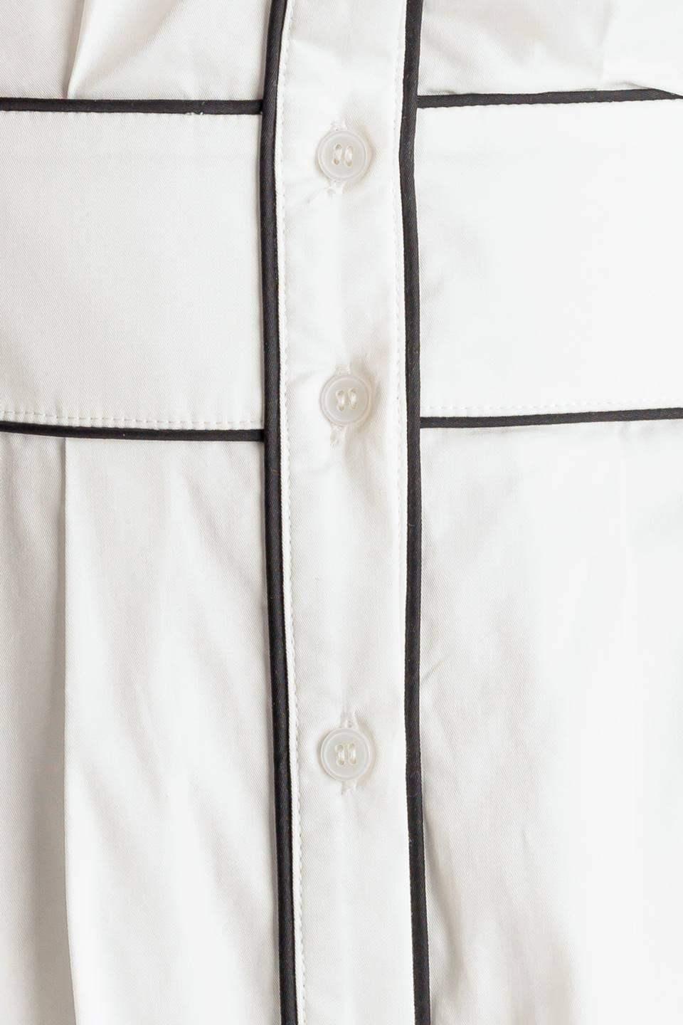 VINTAGE VIBES PUFF SLEEVE MIDI DRESS - WHITE