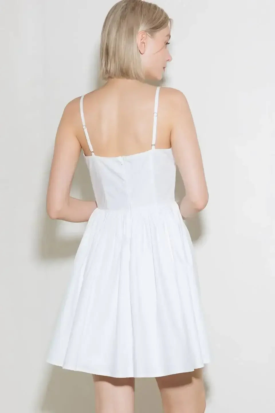 PURE ROMANCE MINI DRESS - WHITE