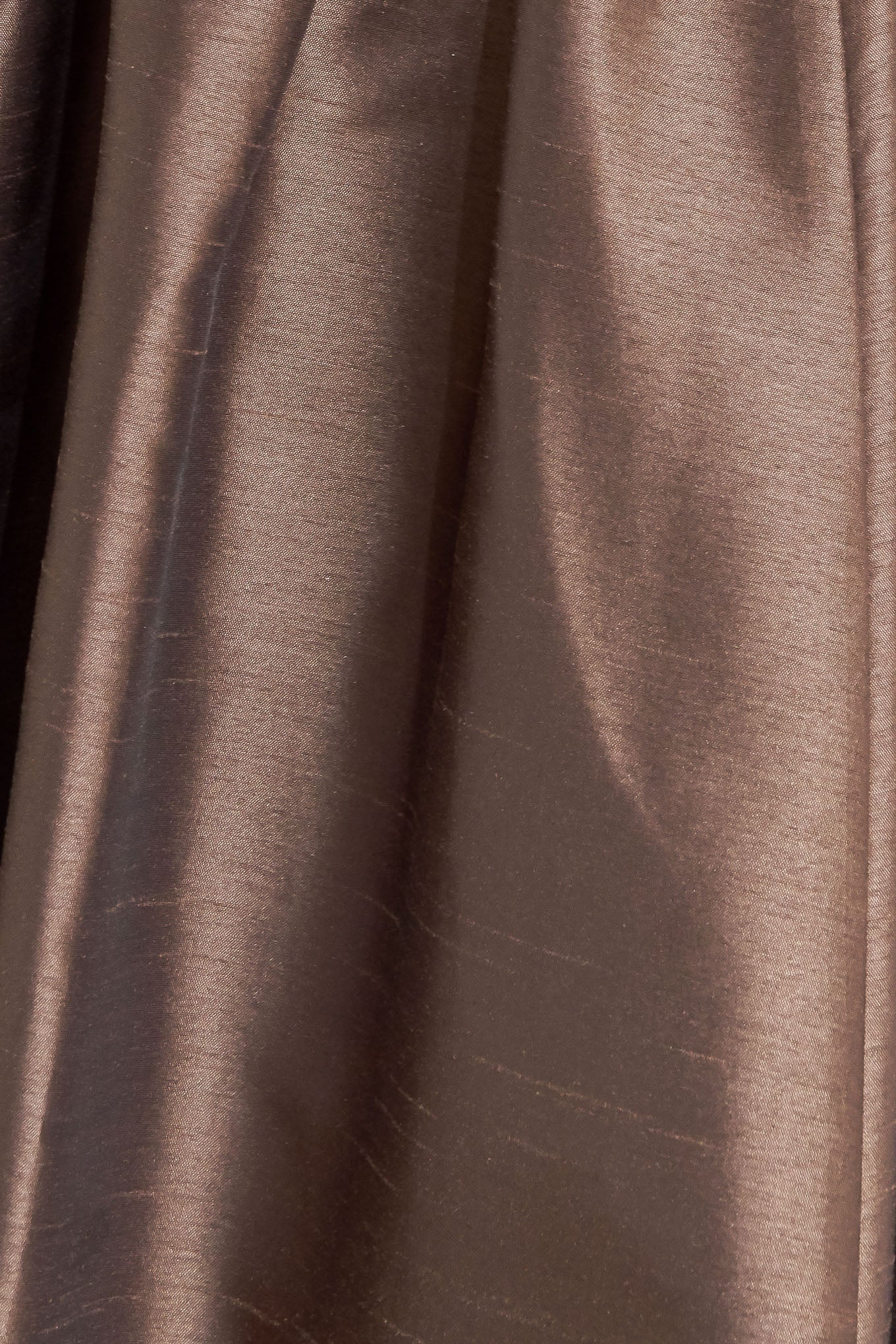 CAFÉ LUSTER BROWN MIDI DRESS