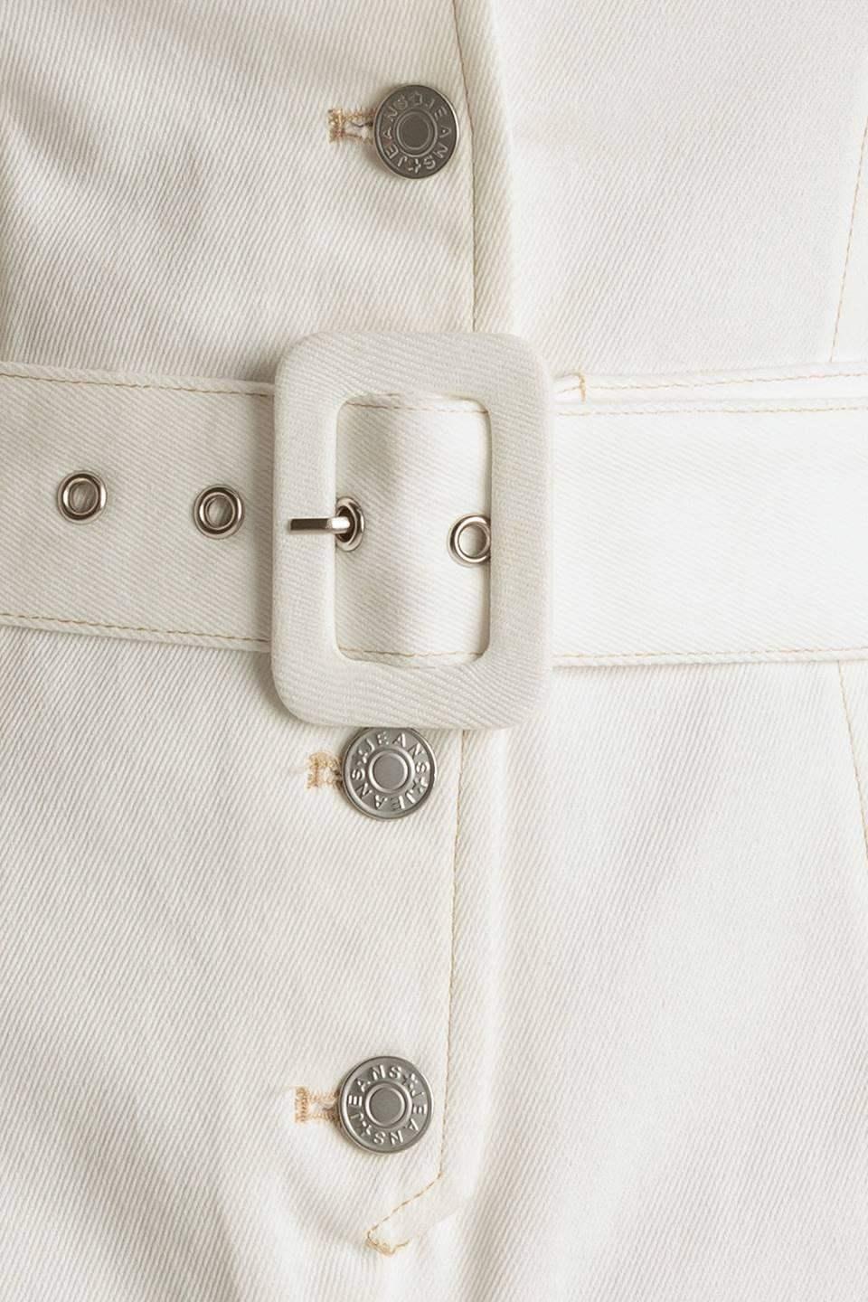 TAKE THE LEAD - WHITE SLEEVELESS ROMPER