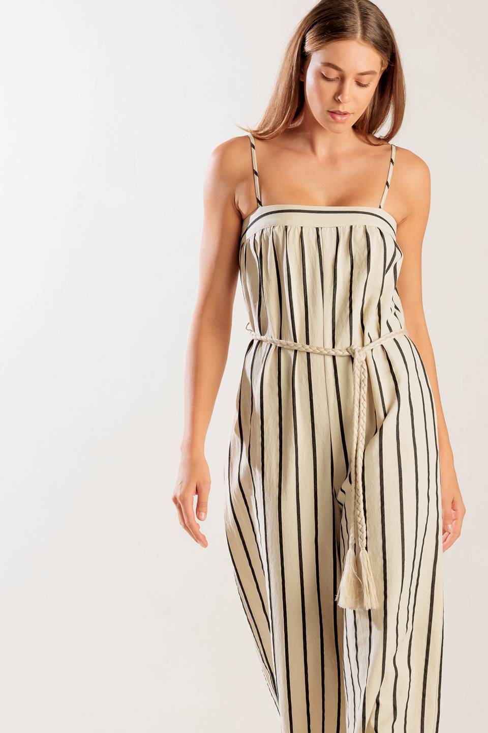Brady Striped Jumpsuit