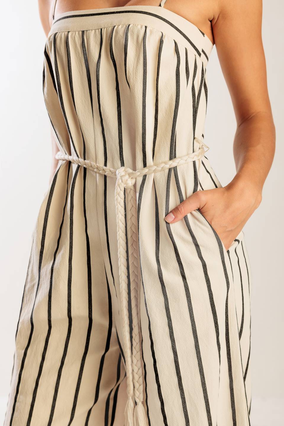 Brady Striped Jumpsuit