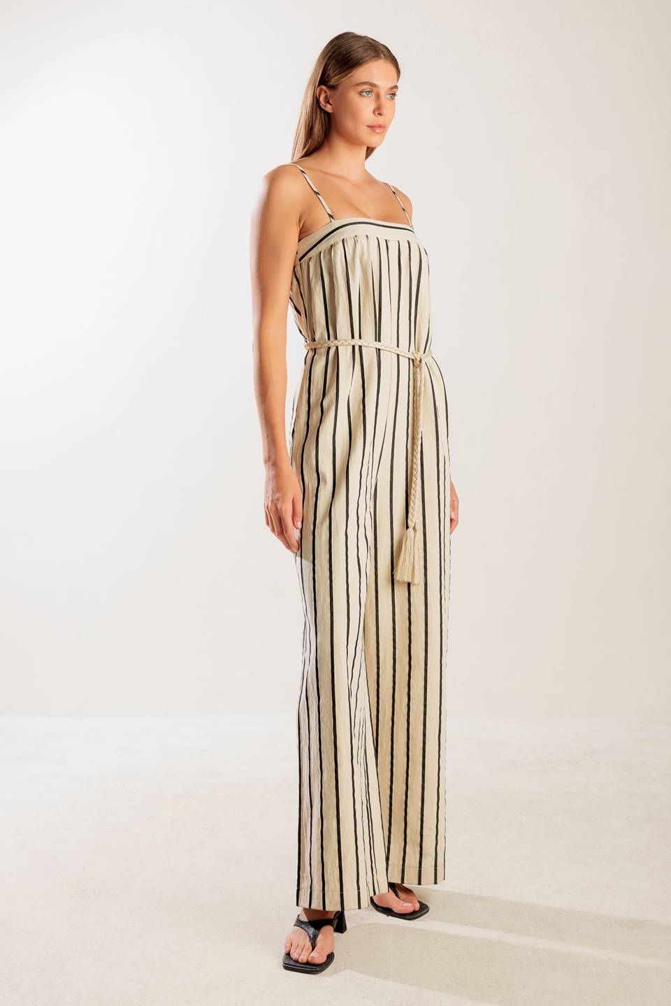 Brady Striped Jumpsuit